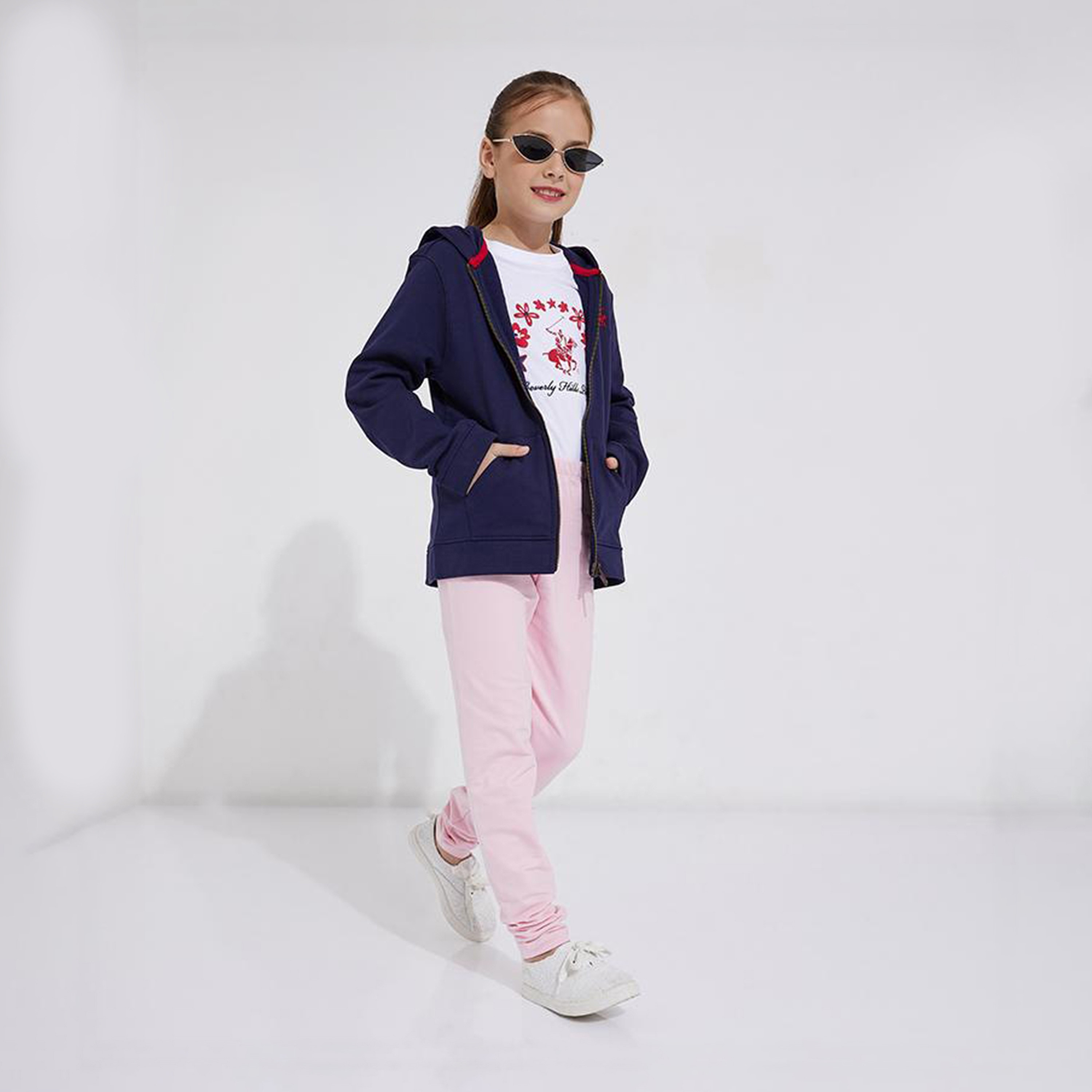 هودي صوف بسحاب من بيفرلي هيلز بولو كلوب-girls-clothing-sweatshirts-image-12