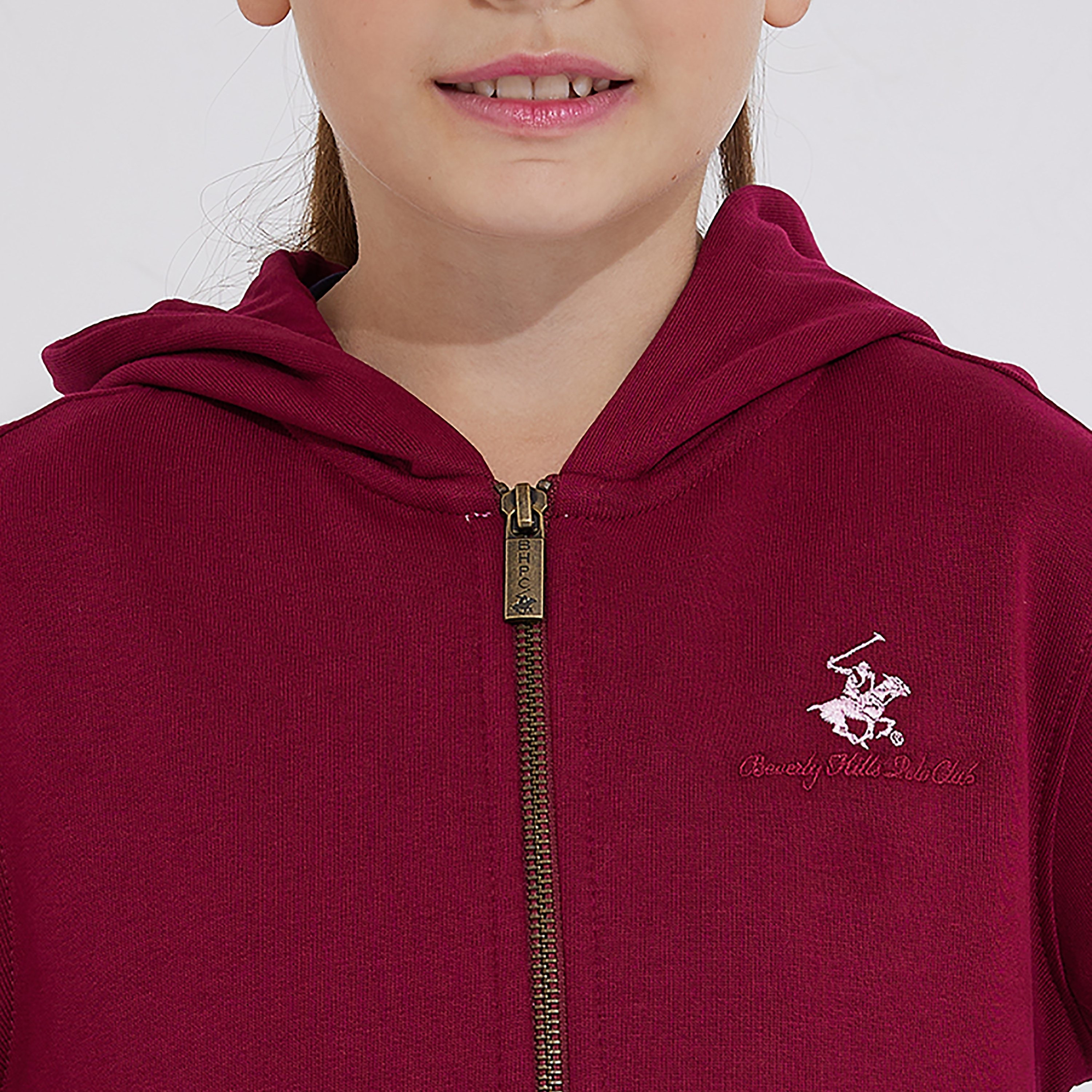 هودي صوف بسحاب من بيفرلي هيلز بولو كلوب-girls-clothing-sweatshirts-image-3