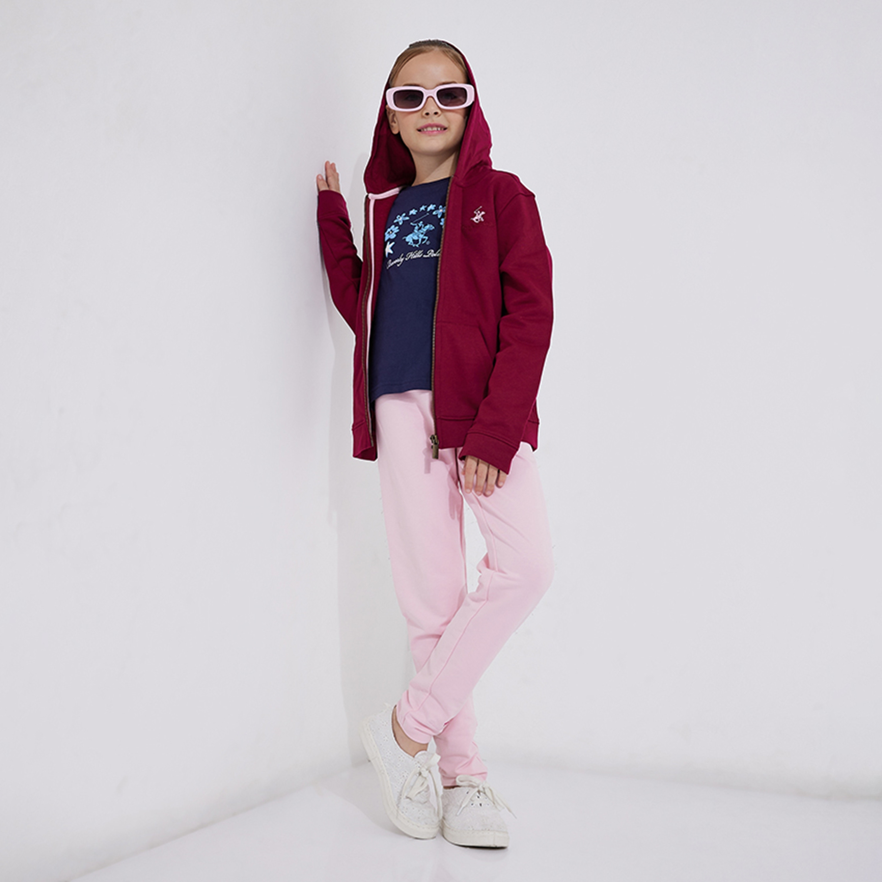 هودي صوف بسحاب من بيفرلي هيلز بولو كلوب-girls-clothing-sweatshirts-image-4