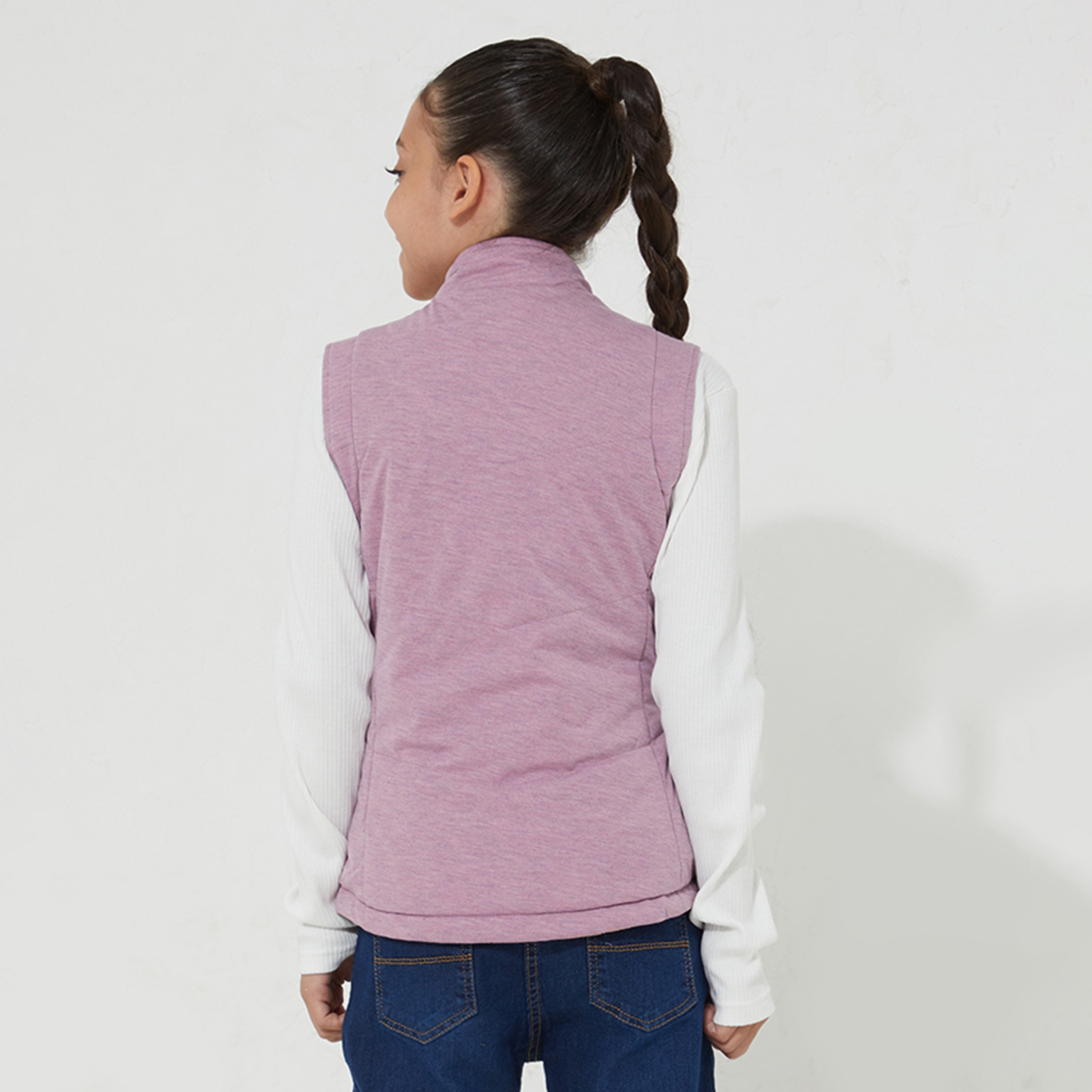 Beverly Hills Polo Club Logo Embroidered Regular Fit Vest-girls-clothing-winterwear-jacketsandcoats-image-2