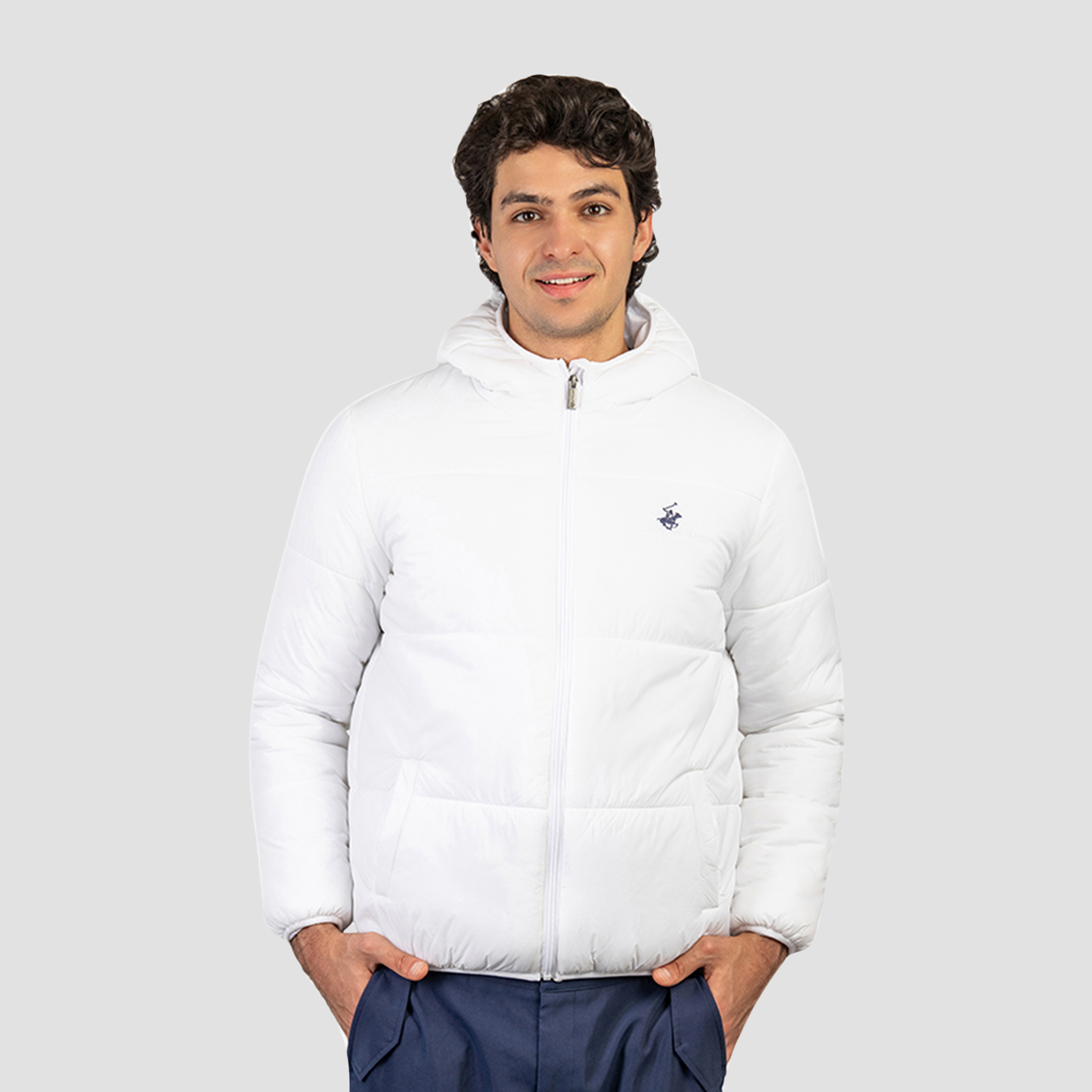 جاكيت بافر رجالي سادة بغطاء للرأس وأكمام طويلة بيفرلي هيلز بولو كلوب-men-clothing-jacketsandblazers-jackets-image-5