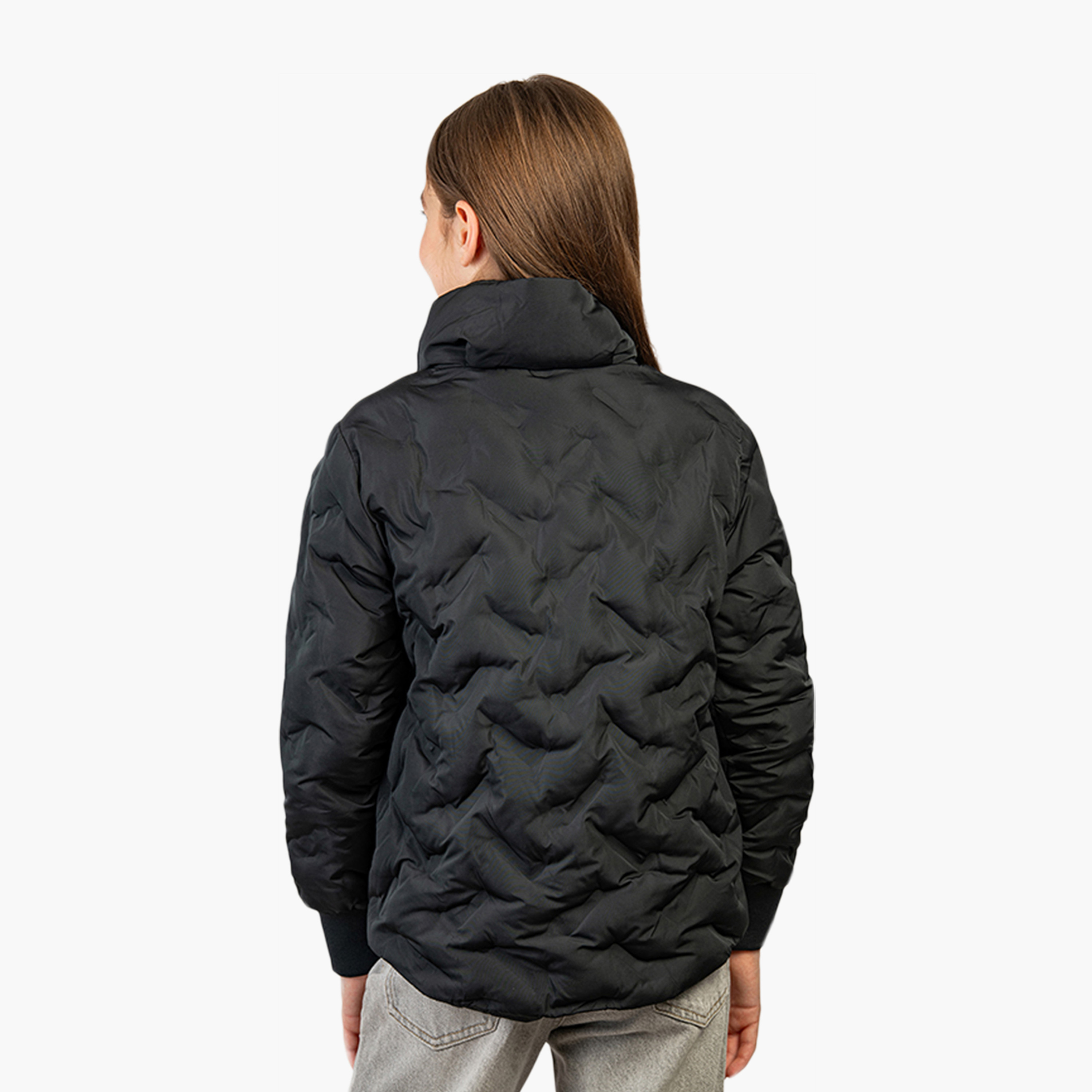 Beverly Hills Polo Club Long Sleeves Cotton Logo Detail High Neck Bomber Jacket-girls-clothing-jacketsandcoats-image-4
