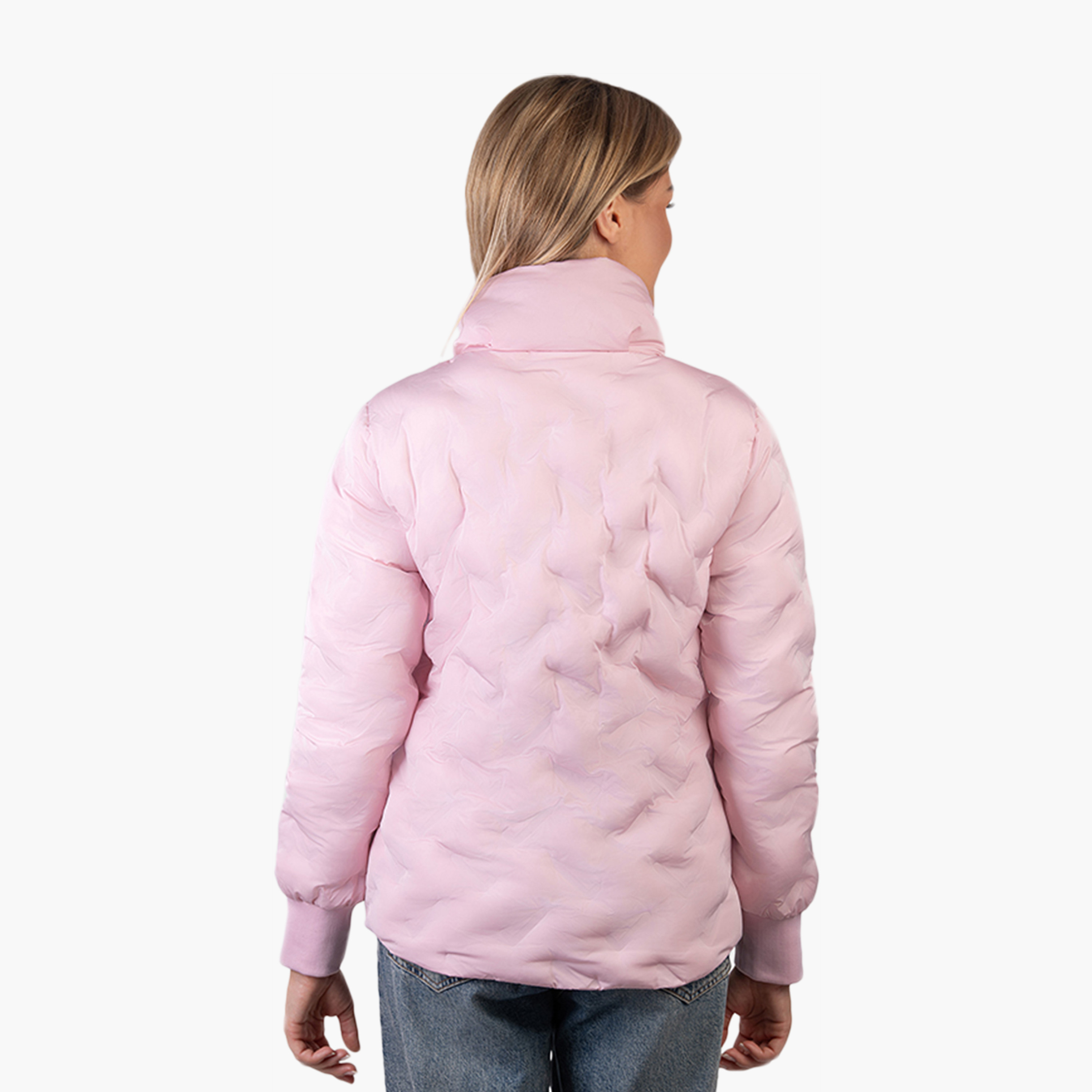 Beverly Hills Polo Club Plain High Neck Long Sleeves Women's Puffer Jacket-PROMO_CP_BHPC_101125-image-4