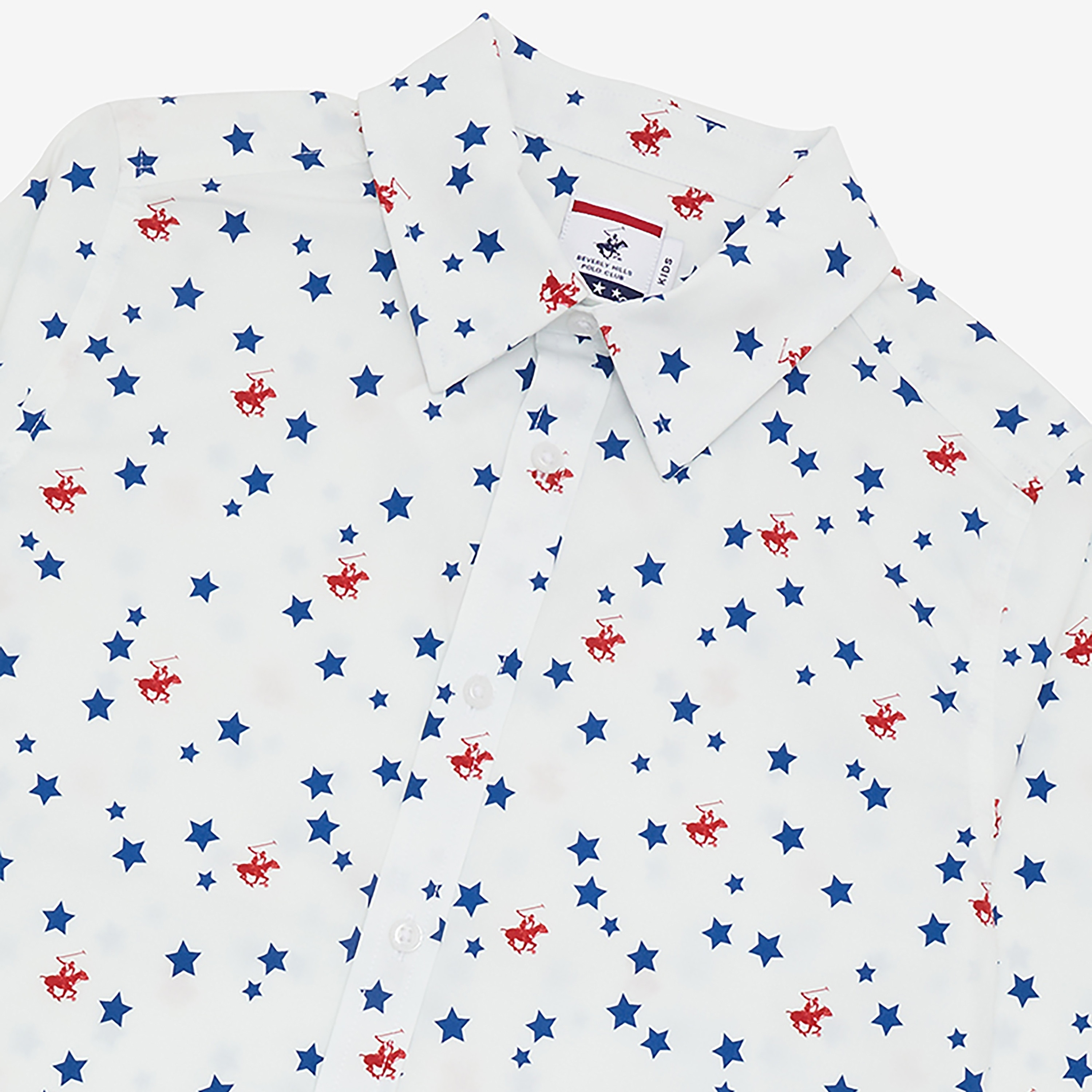 Beverly Hills Polo Club Stars In The Sky All Over Print Shirt-boys-clothing-shirts-image-3