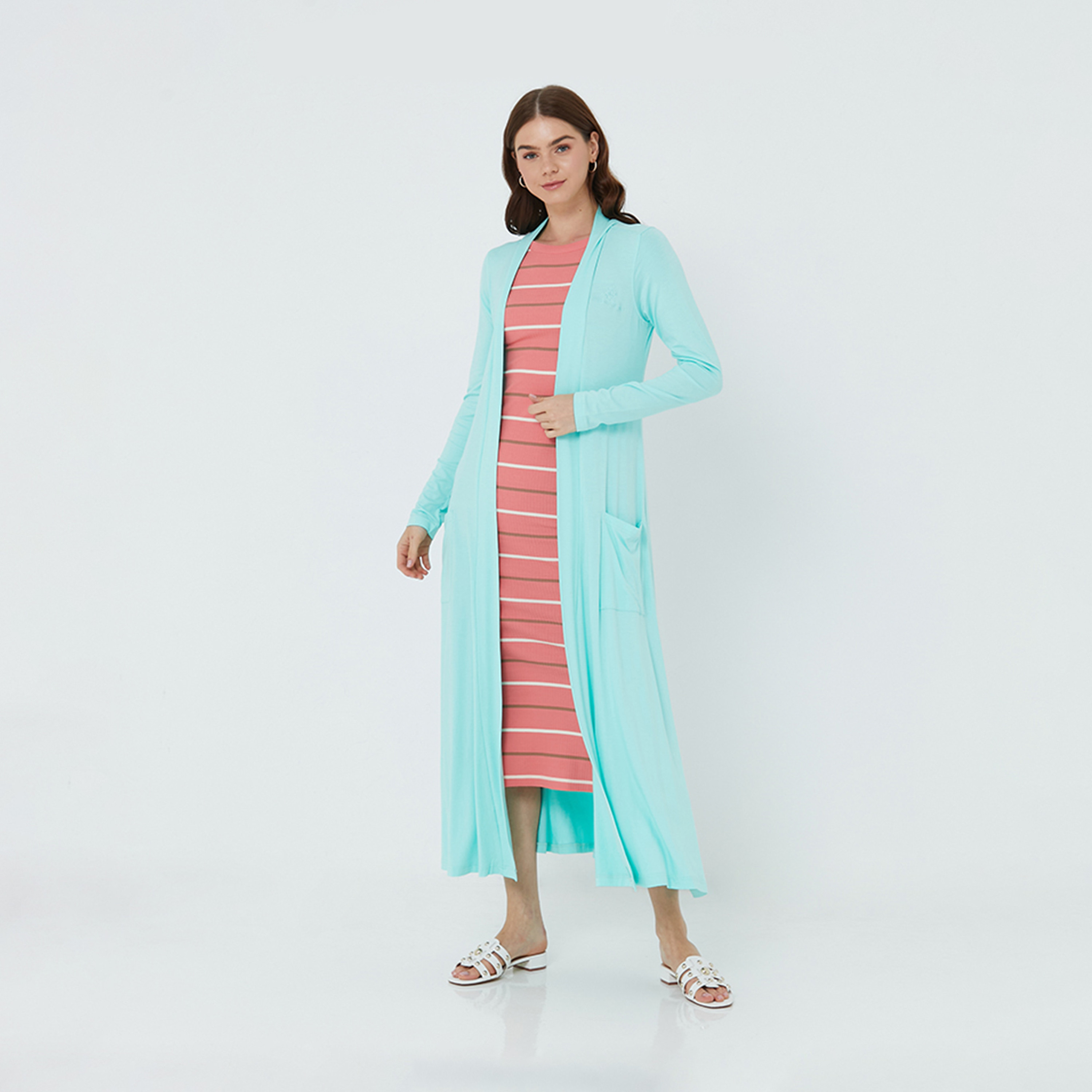 Beverly Hills Polo Club Solid Long Sleeve Shrug-women-winterwear-cardigansandjumpers-cardigans-image-1