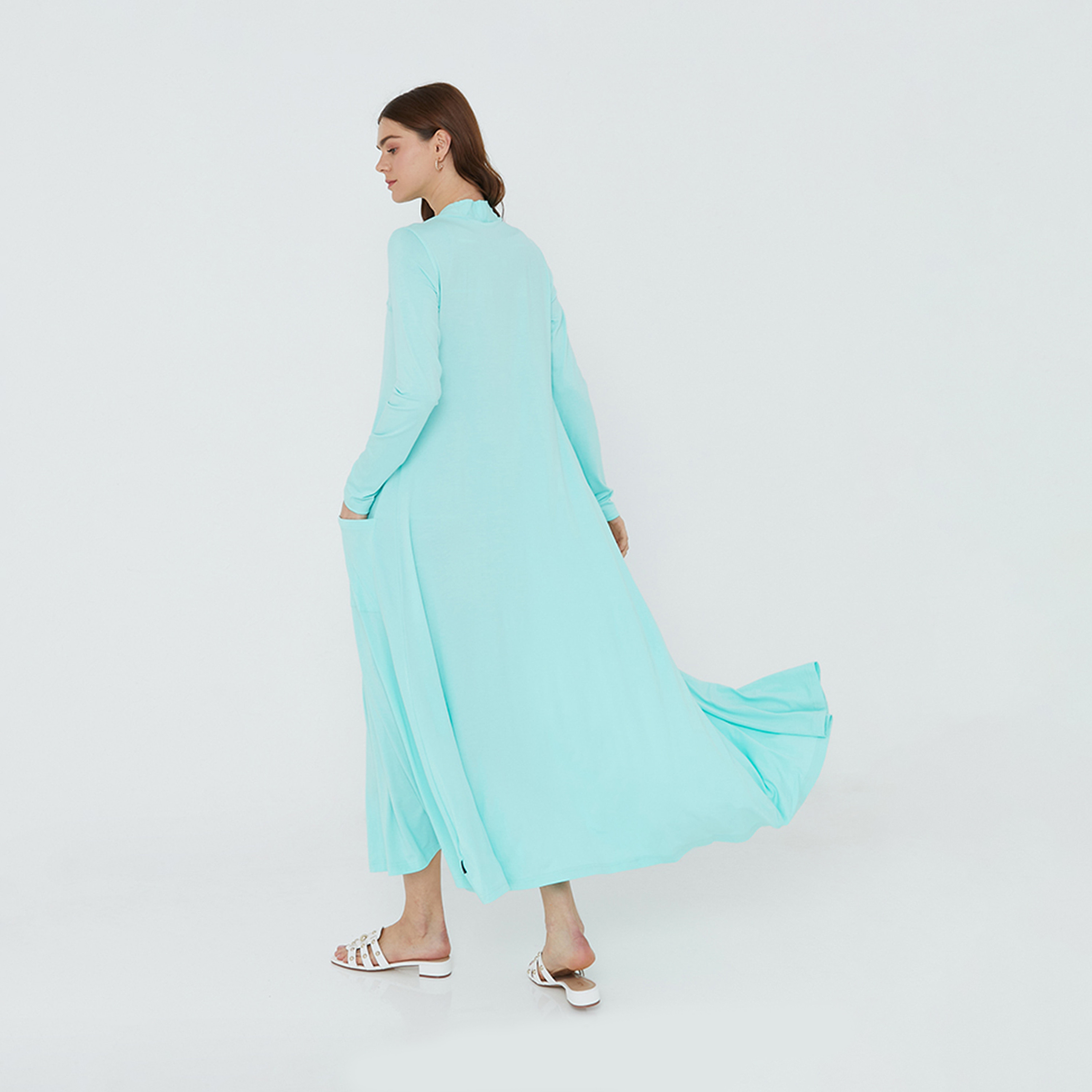 Beverly Hills Polo Club Solid Long Sleeve Shrug-women-winterwear-cardigansandjumpers-cardigans-image-2