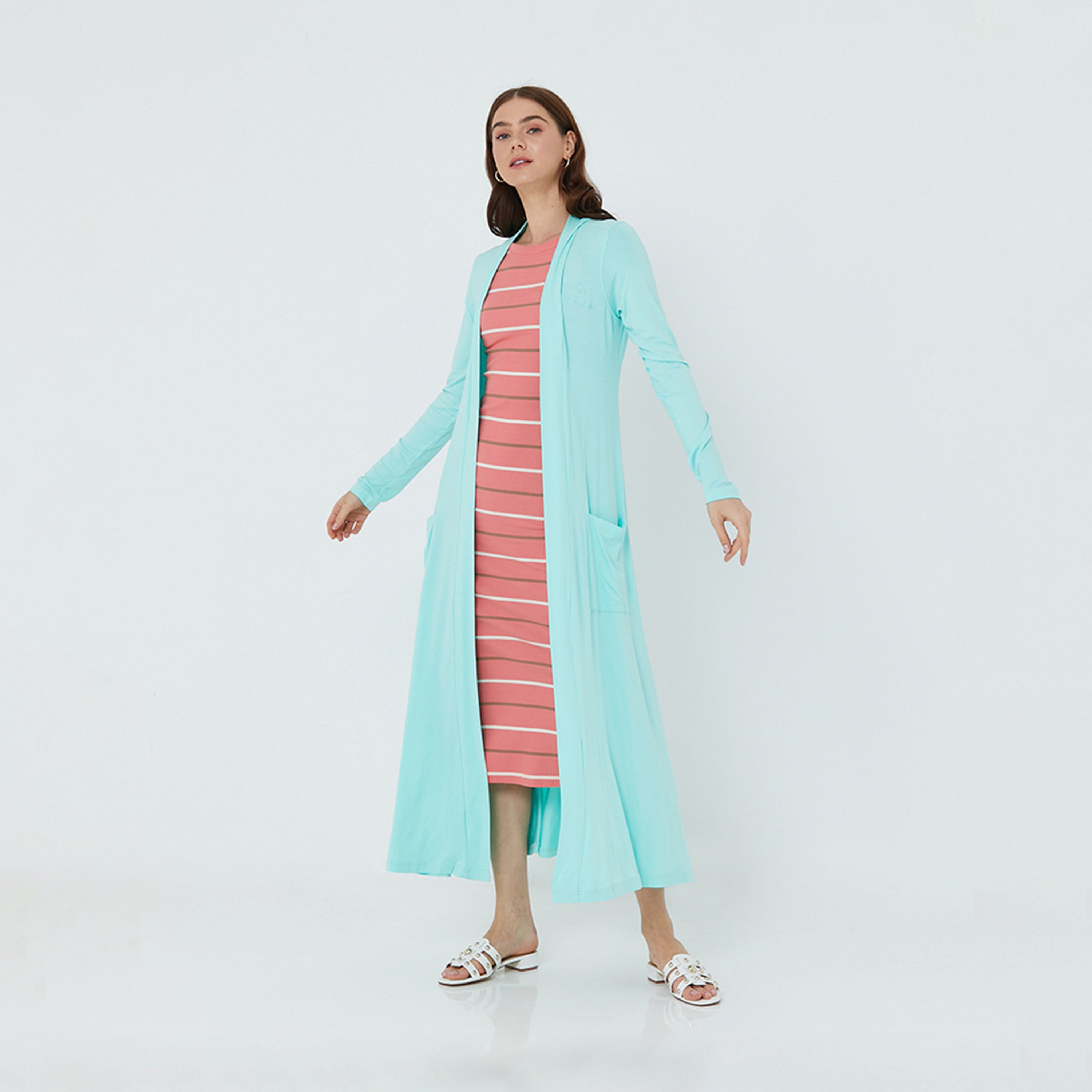 Beverly Hills Polo Club Solid Long Sleeve Shrug-women-winterwear-cardigansandjumpers-cardigans-image-4