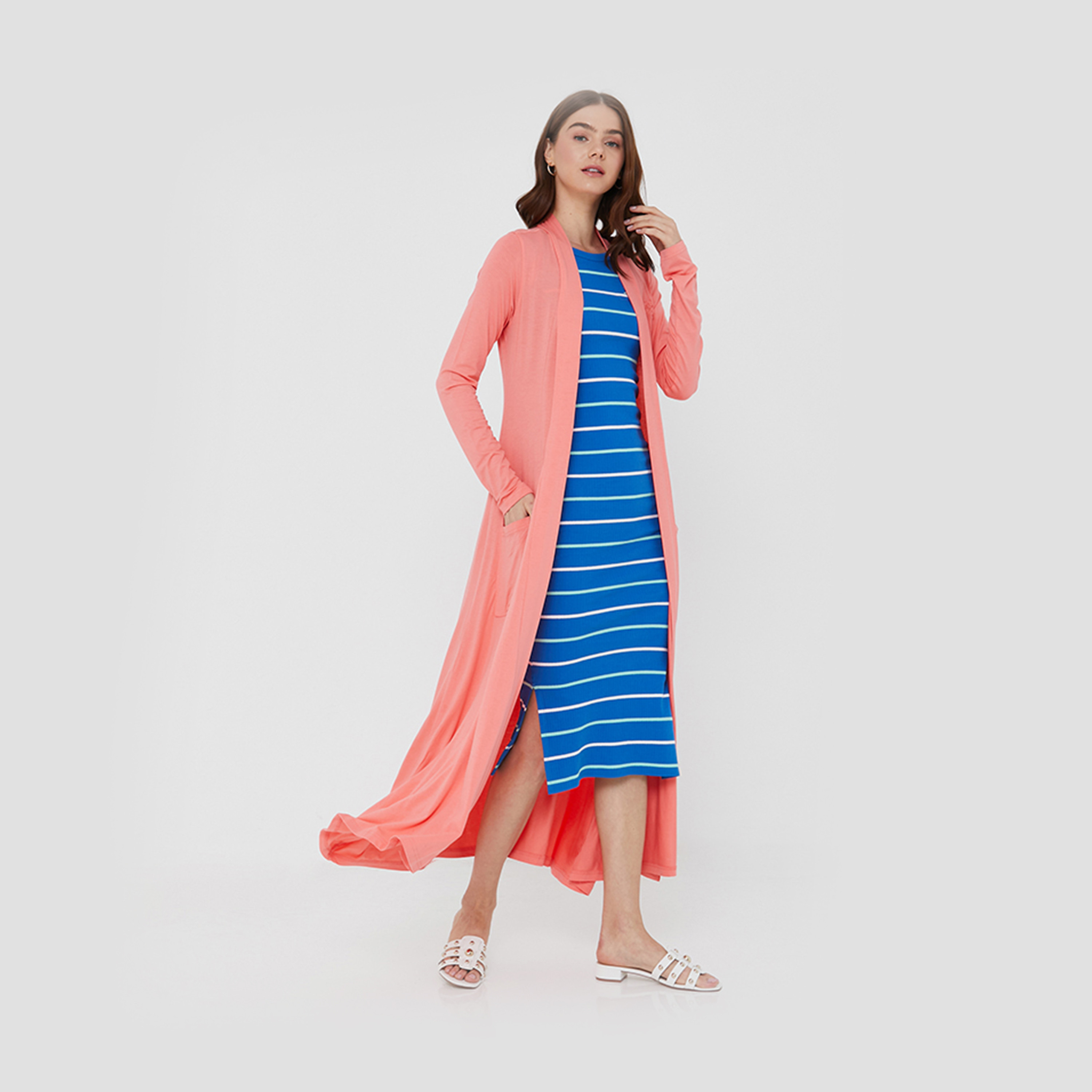 Beverly Hills Polo Club Solid Long Sleeve Shrug-women-winterwear-cardigansandjumpers-cardigans-image-5
