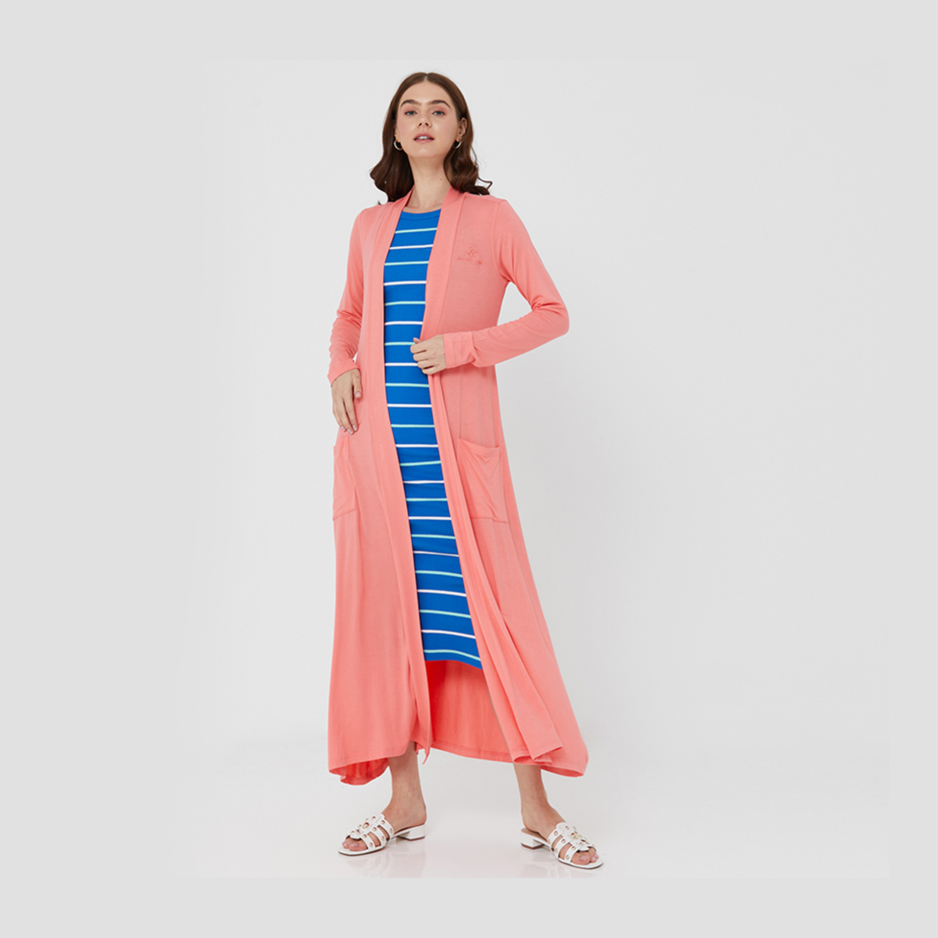Beverly Hills Polo Club Solid Long Sleeve Shrug-women-winterwear-cardigansandjumpers-cardigans-image-8