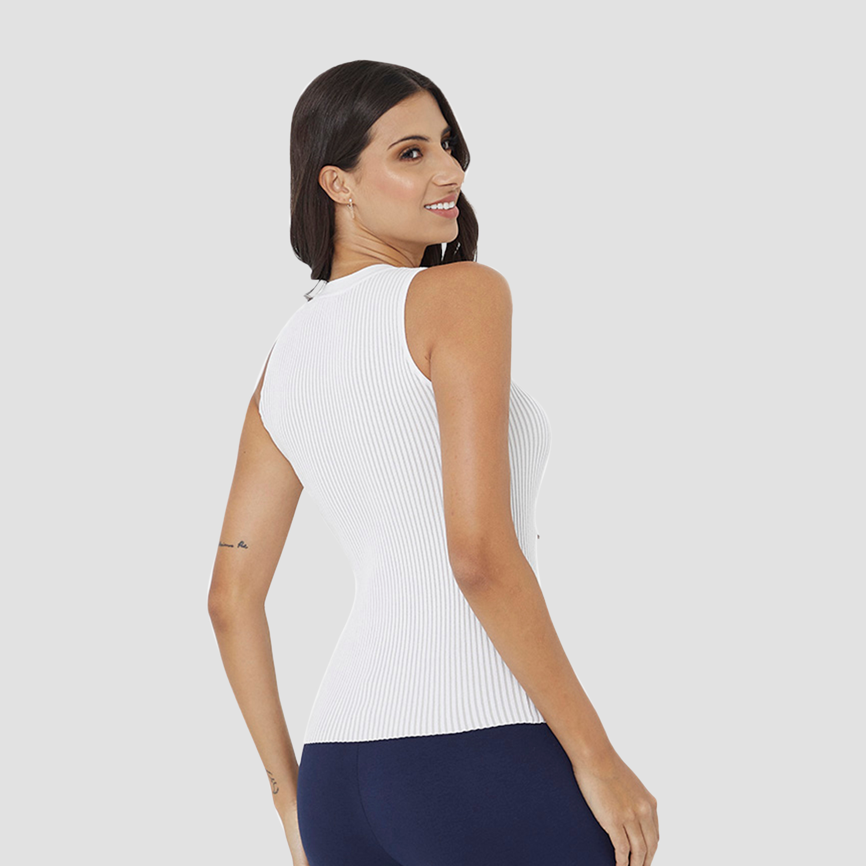 Beverly Hills Polo Club Ribbed Crew Neck Sleeveless Women's Tank Top-women-clothing-shirtsandblouses-blouses-image-8