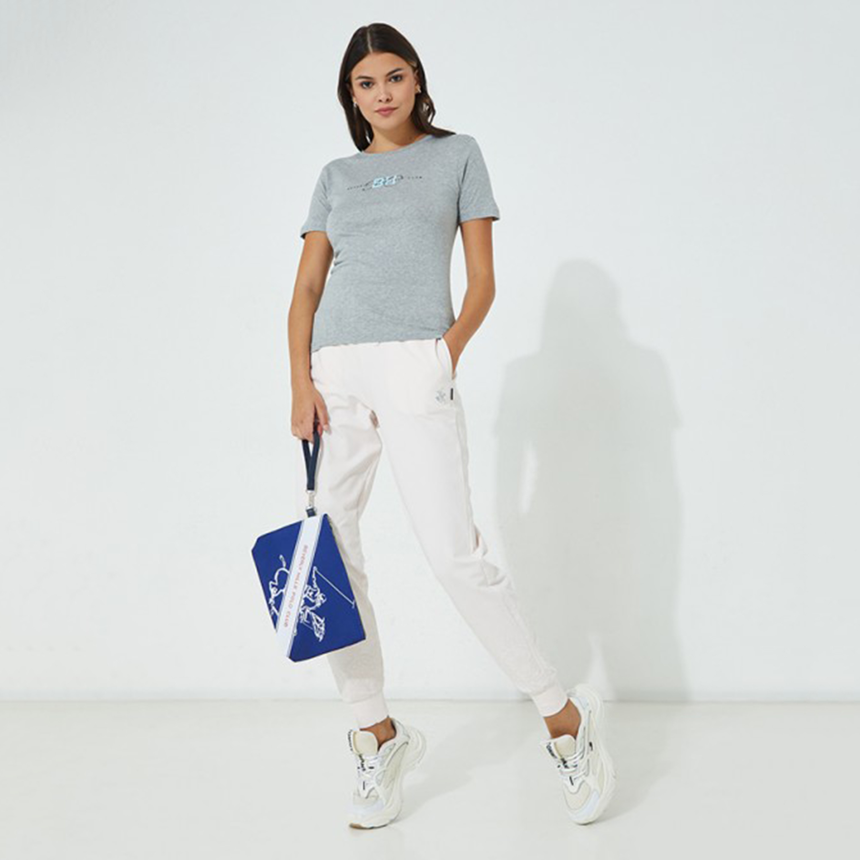 Beverly Hills Polo Club Women Navy Blue Printed Crew Neck Short Sleeves T-Shirt-women-clothing-tshirts-image-8