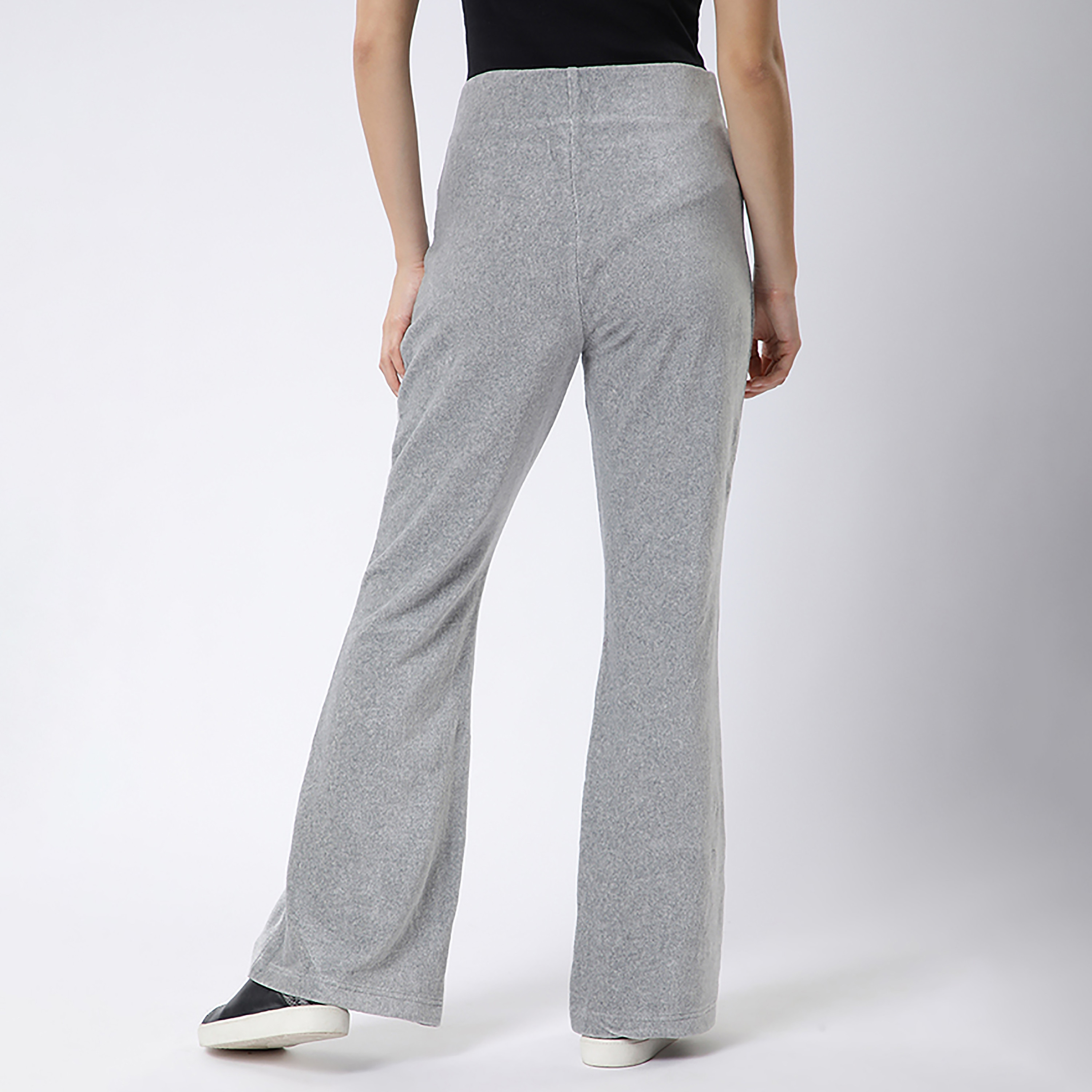 بنطلون رياضي نسائي سادة بخصر مرتفع من بيفرلي هيلز بولو كلوب-women-clothing-bottoms-joggers-image-5