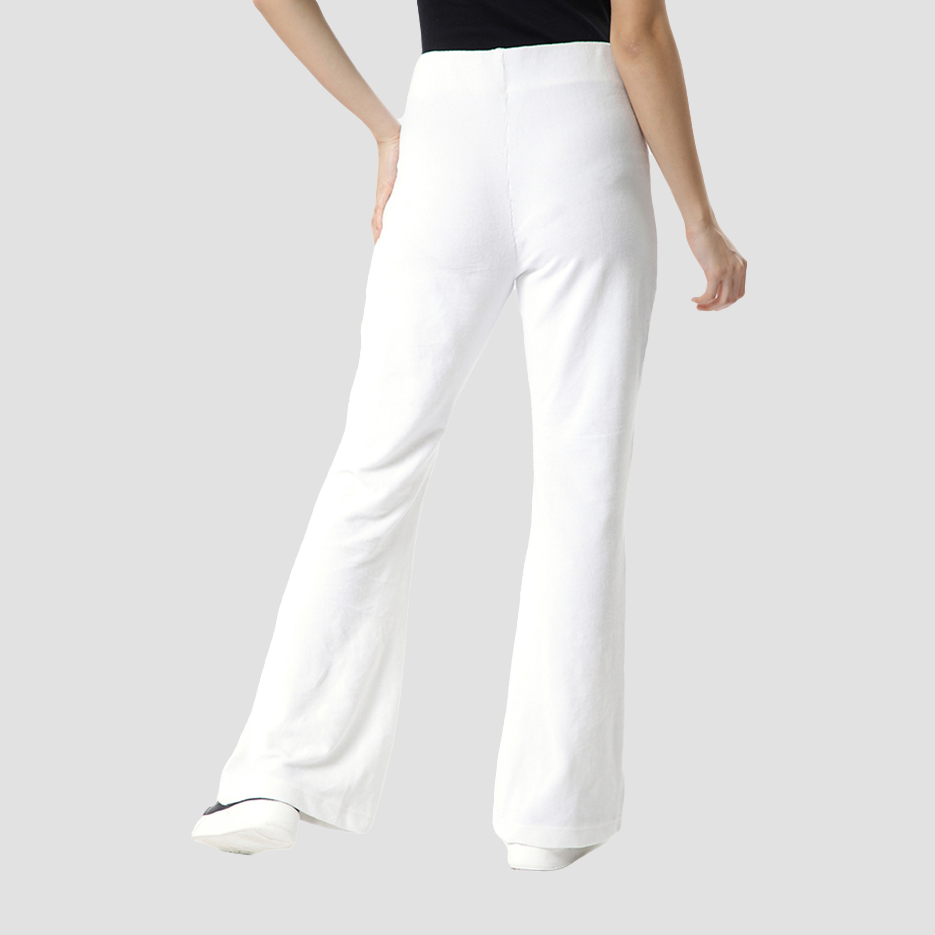 بنطلون رياضي نسائي سادة بخصر مرتفع من بيفرلي هيلز بولو كلوب-women-clothing-bottoms-joggers-image-14