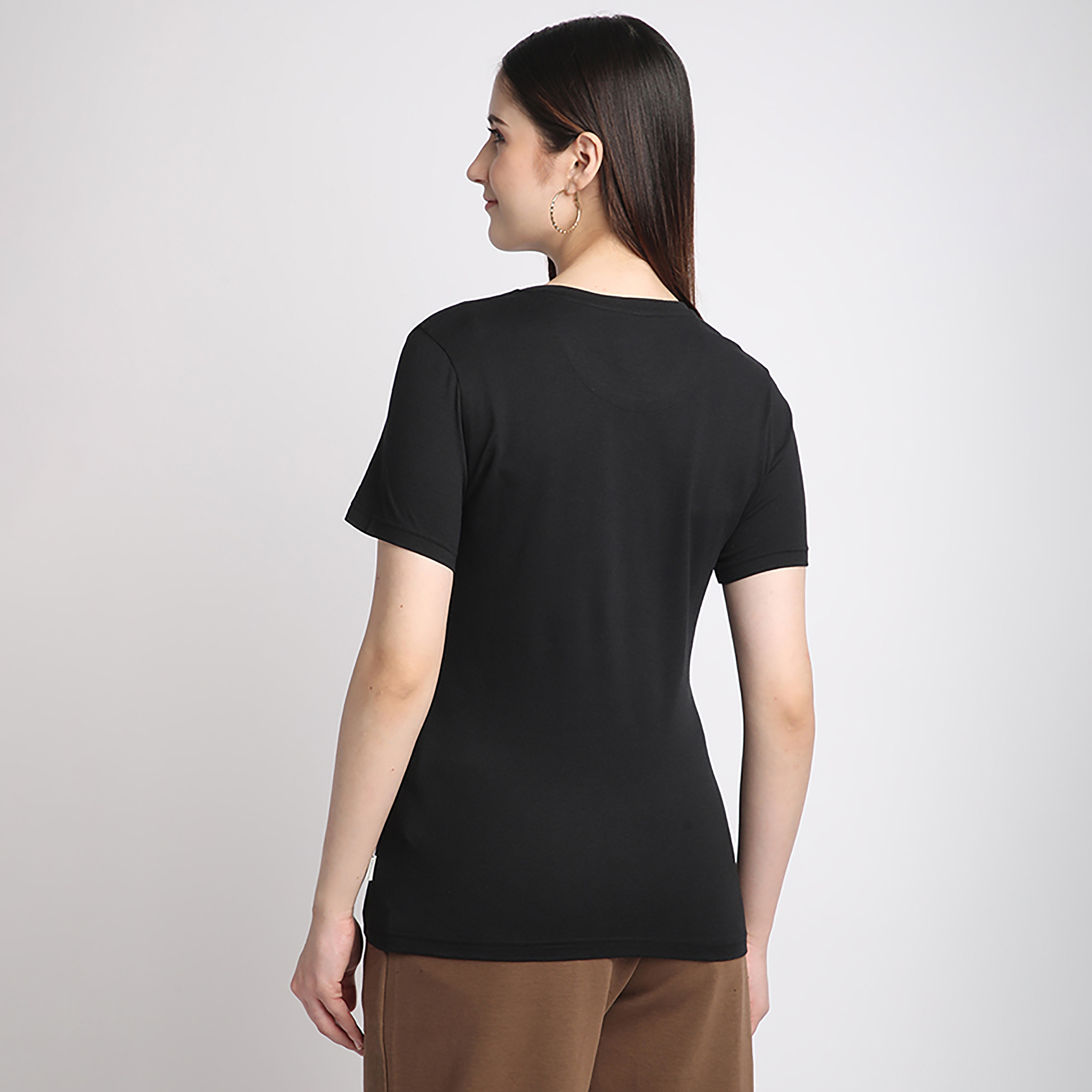 تي شيرت نسائي بيفرلي هيلز بولو كلوب بياقة دائرية وأكمام قصيرة-women-clothing-tshirts-image-2