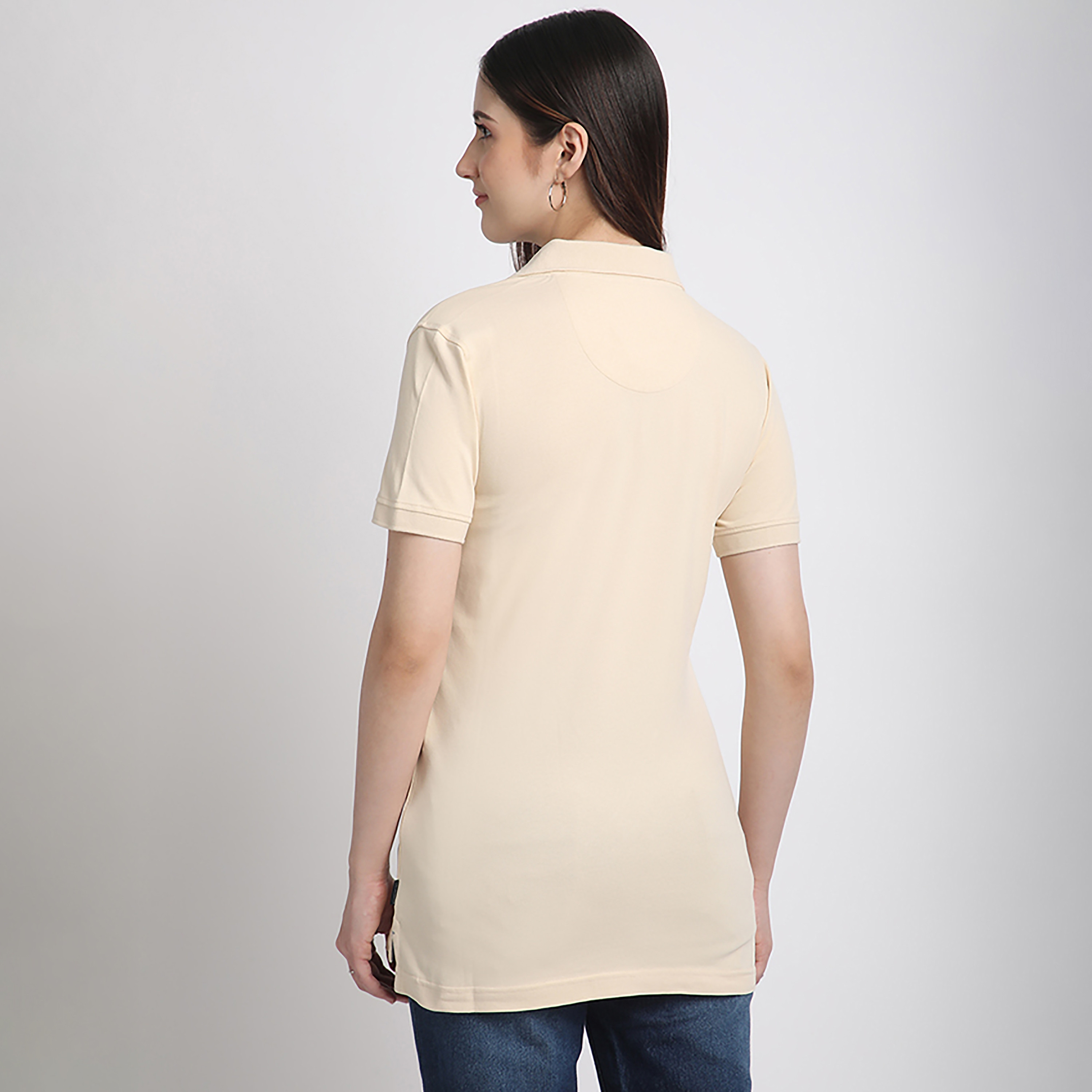 تي شيرت بولو بيفرلي هيلز بولو كلوب بياقة عادية وأكمام قصيرة للسيدات-women-clothing-tshirts-image-6