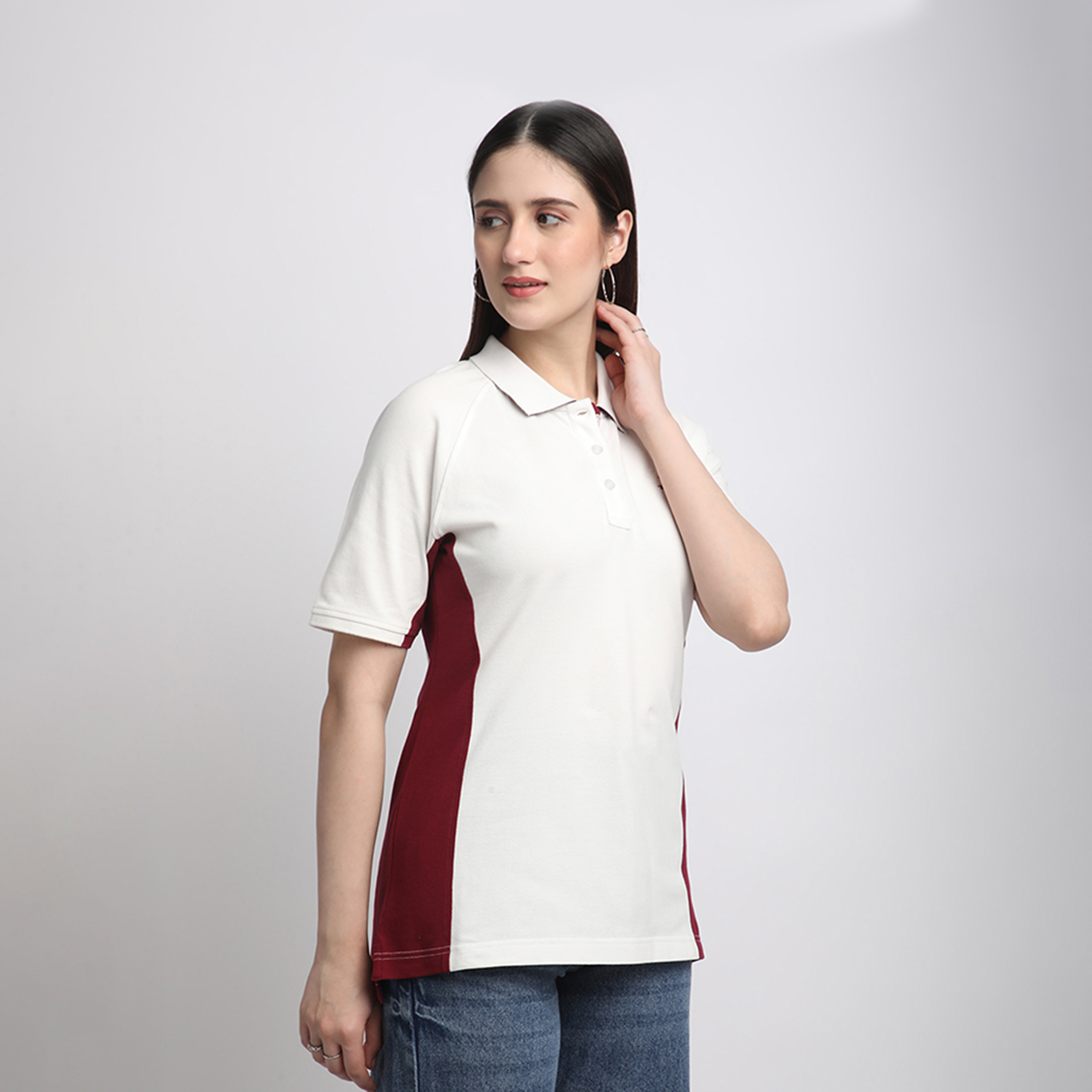 بيفرلي هيلز كلوب-  تي شيرت بولو نسائي بألوان متعددة وياقة وأكمام قصيرة-women-clothing-tshirts-image-3