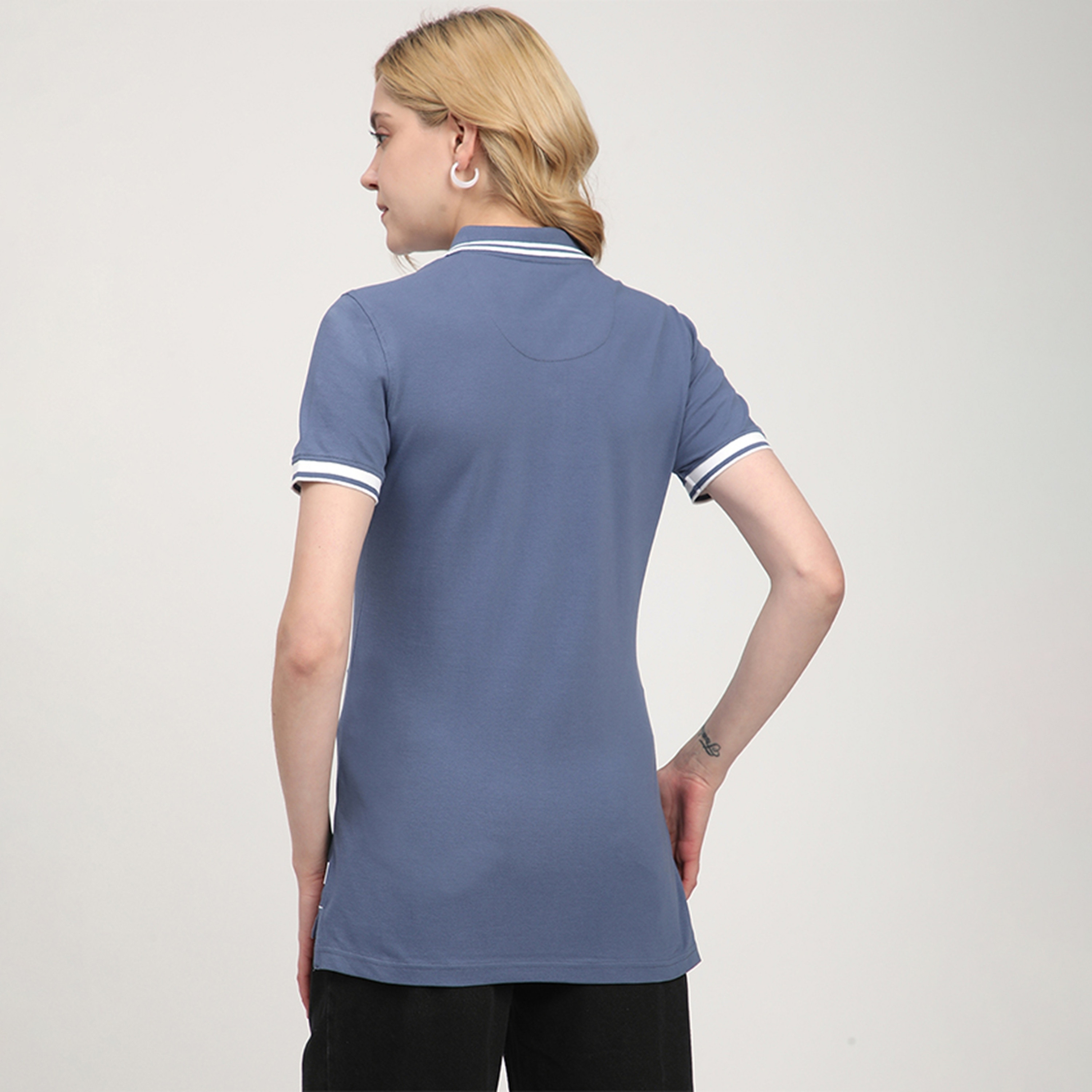 تي شيرت بولو بيفرلي هيلز بولو كلوب بياقة عادية وأكمام قصيرة للسيدات-women-clothing-tshirts-image-4