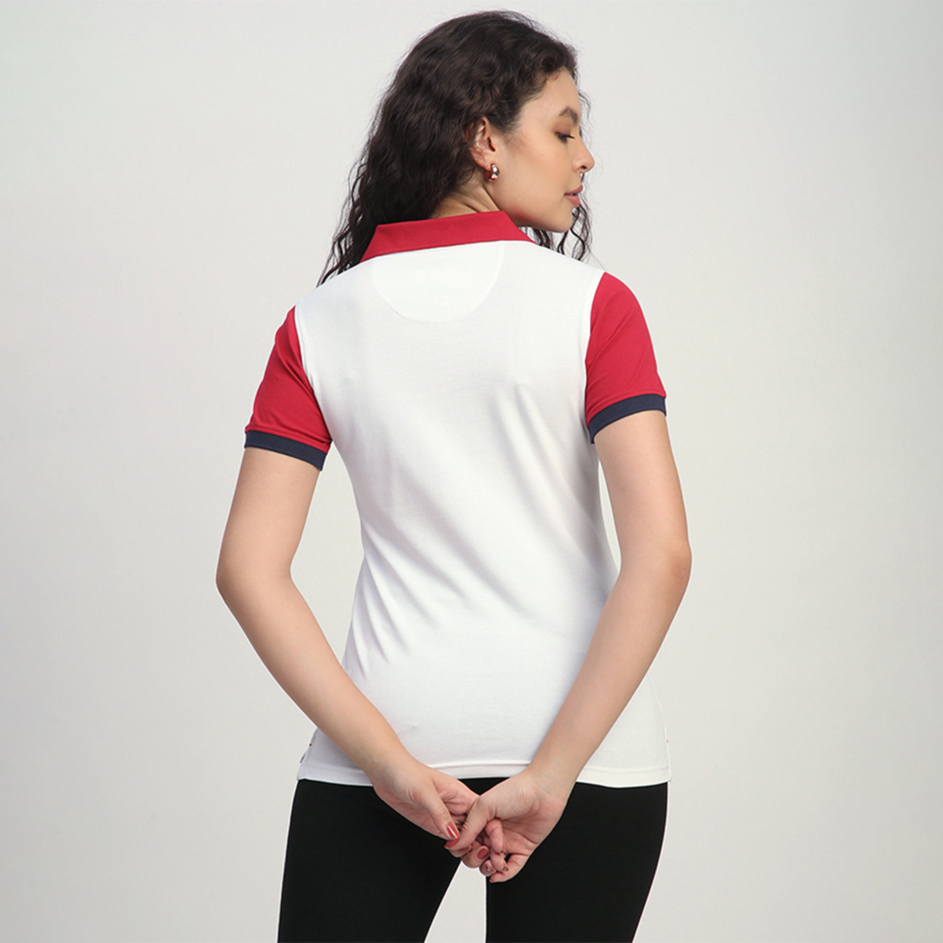 تي شيرت بولو بأكمام قصيرة سادة للرجال من بيفرلي هيلز بولو كلوب-women-clothing-tshirts-image-5