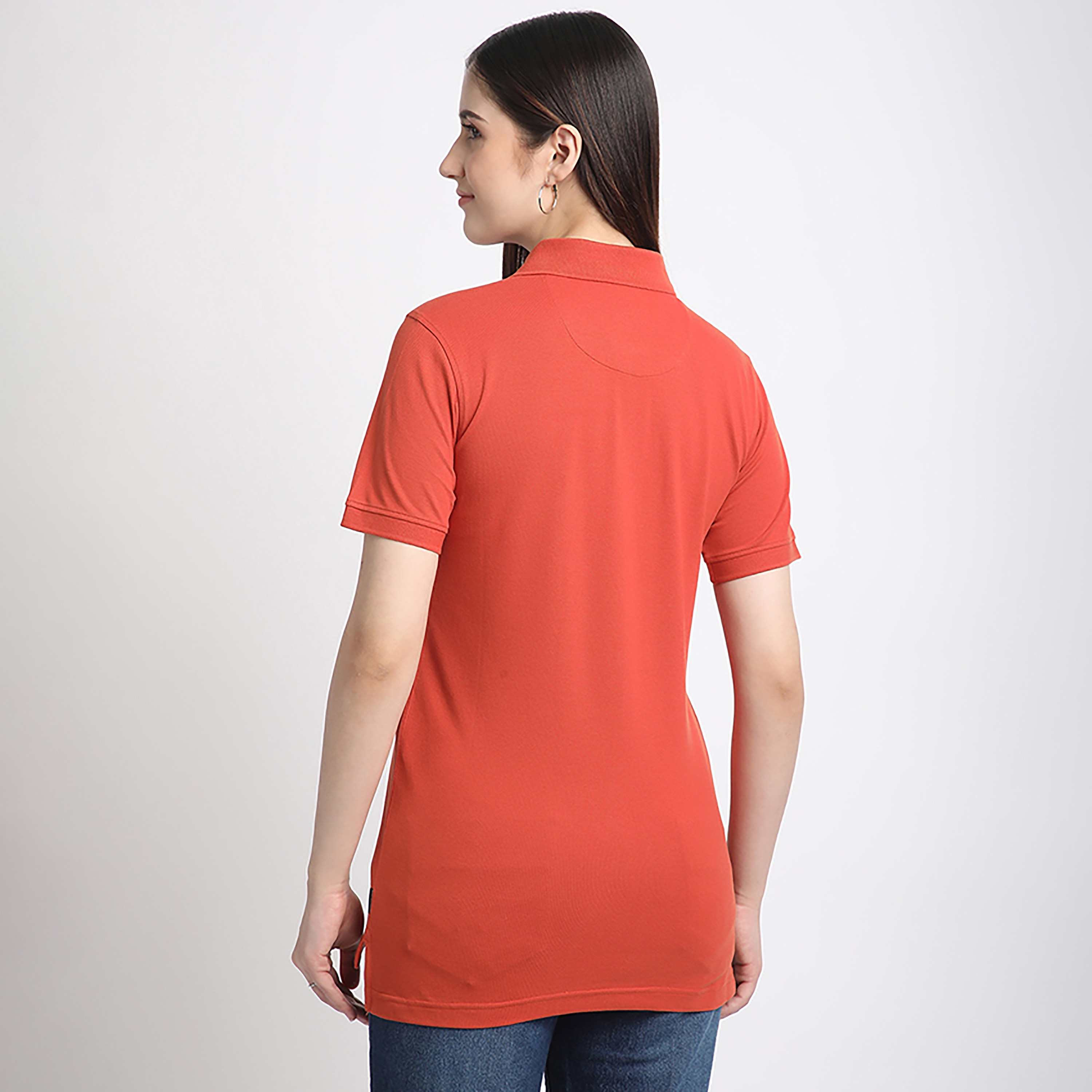 تي شيرت بولو بيفرلي هيلز بولو كلوب بياقة عادية وأكمام قصيرة للسيدات-women-clothing-tshirts-image-2