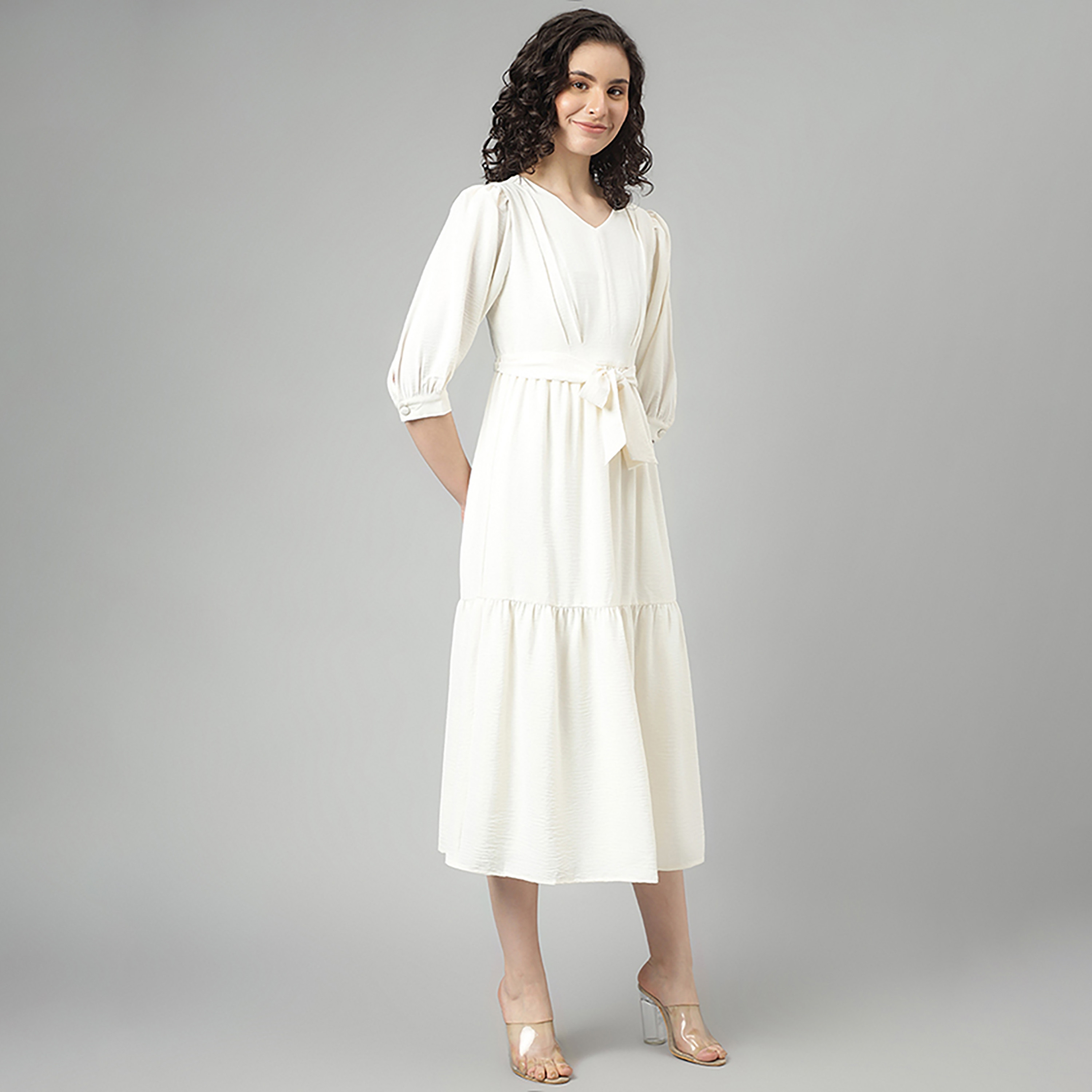 Beverly Hills Polo Club White Tiered Midi Dress-women-clothing-dresses-image-3
