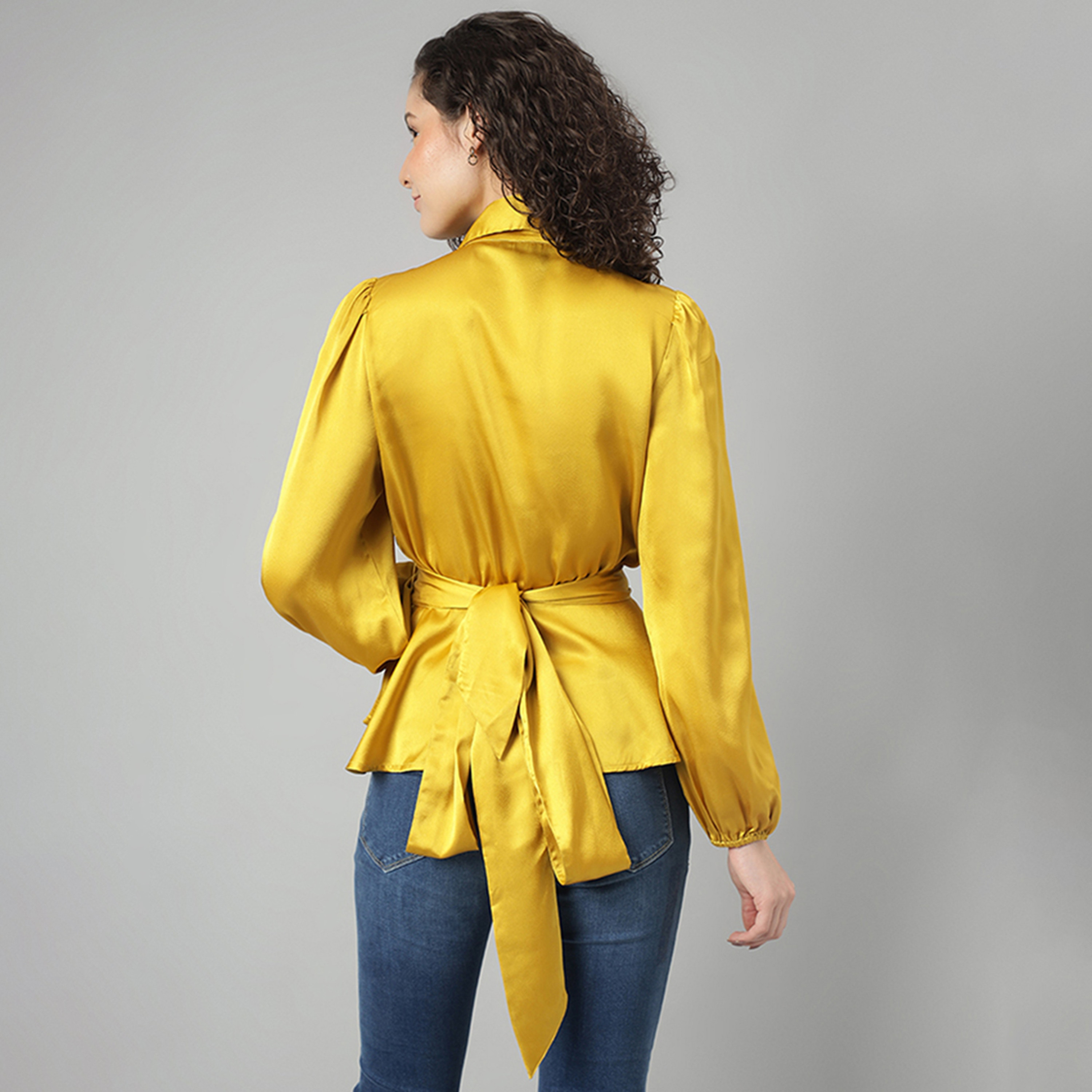 Beverly Hills Polo Club Plain Shawl Lapel Long Sleeves Wrap Top-PROMO_CP_BHPC_101125-image-4