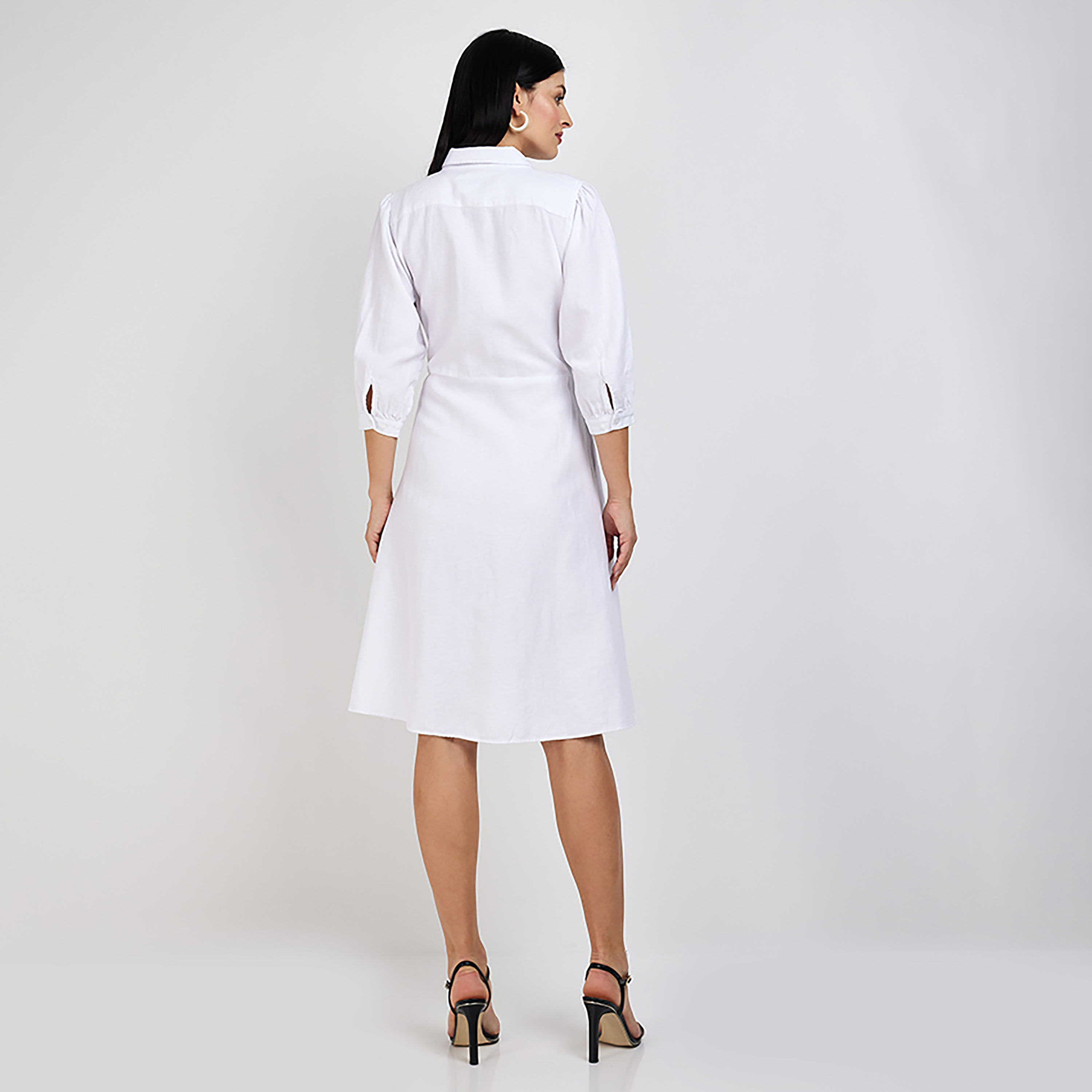 Beverly Hills Polo Club Plain Collared Knee Length Shirt Dress-PROMO_CP_BHPC_101125-image-4