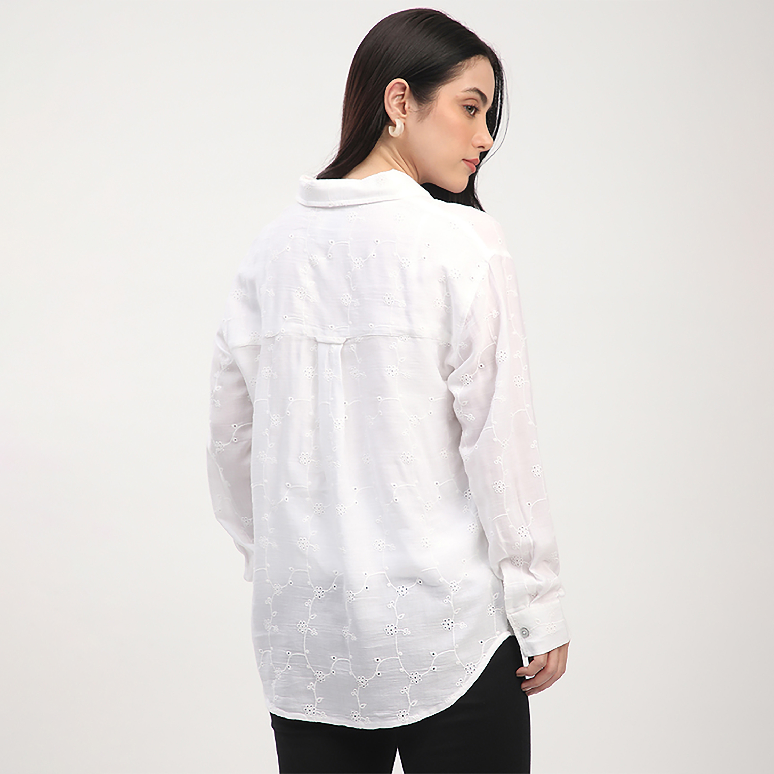 Beverly Hills Polo Club Regular Fit Embroidered Collared Long Sleeves Shirt-women-clothing-shirtsandblouses-shirts-image-4