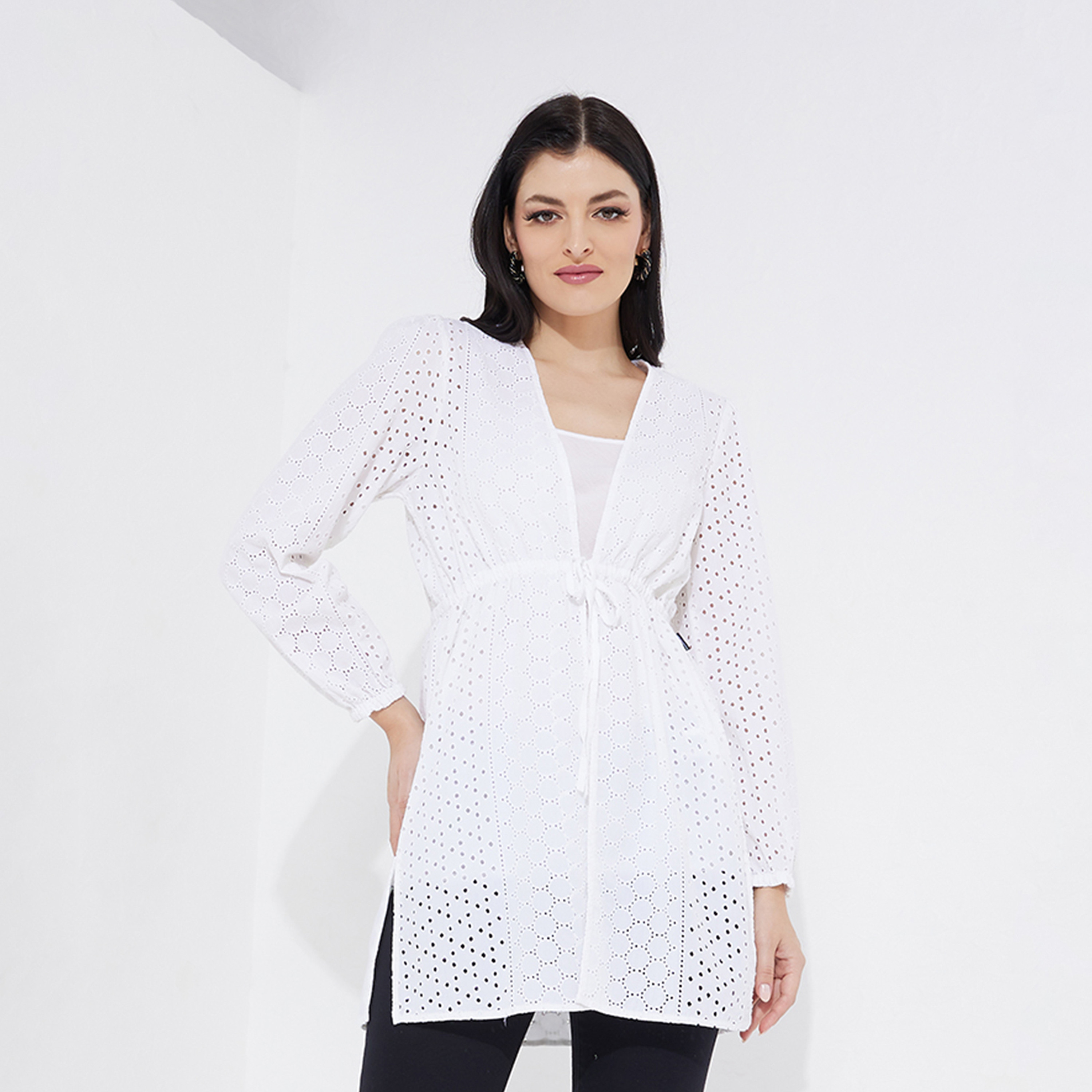 بيفرلي هيلز بولو كلوب- قميص نسائي أكمام طويلة-women-clothing-shirtsandblouses-blouses-image-5