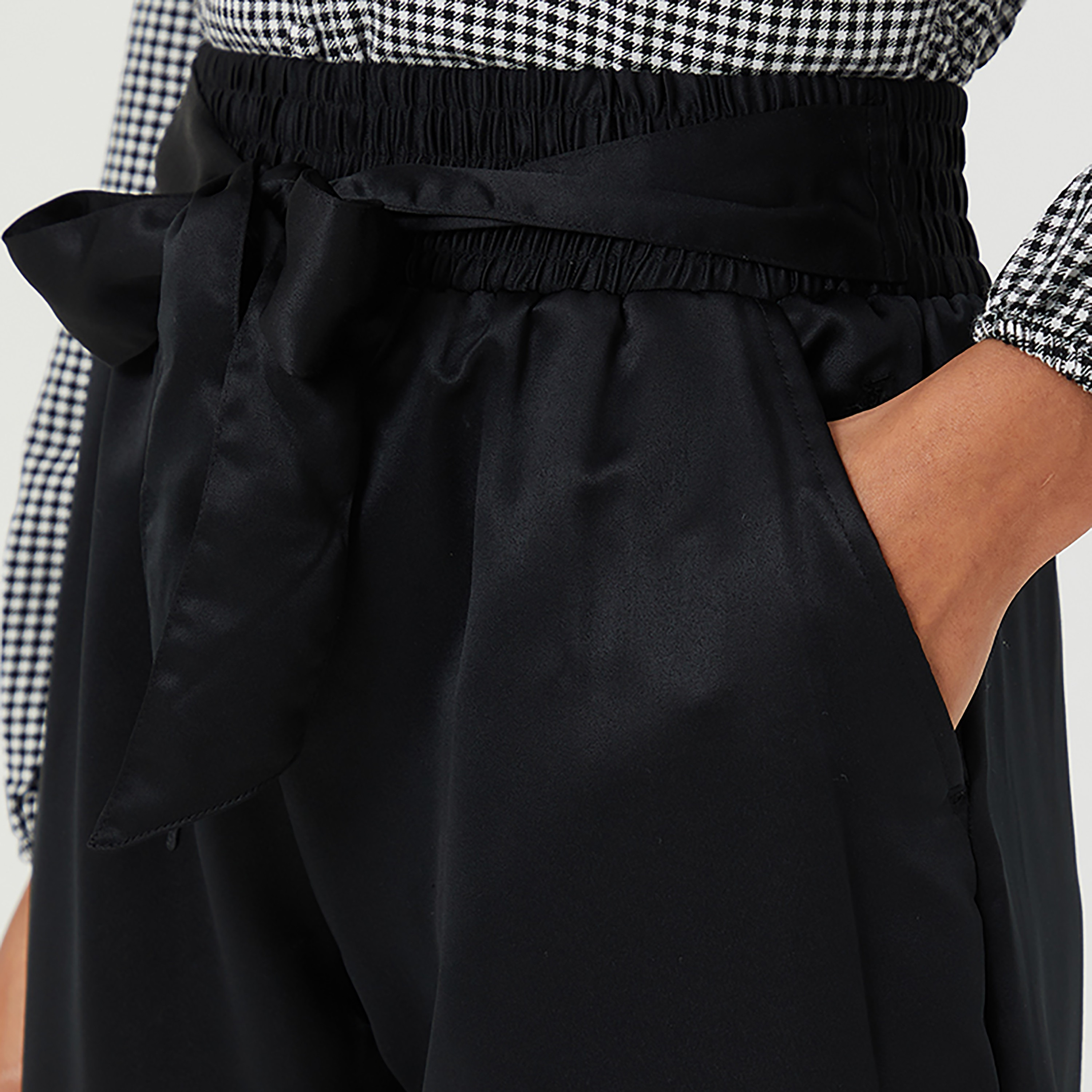 بنطلون رياضي سادة بخصر متوسط الارتفاع من بيفرلي هيلز بولو كلوب -women-clothing-bottoms-joggers-image-3