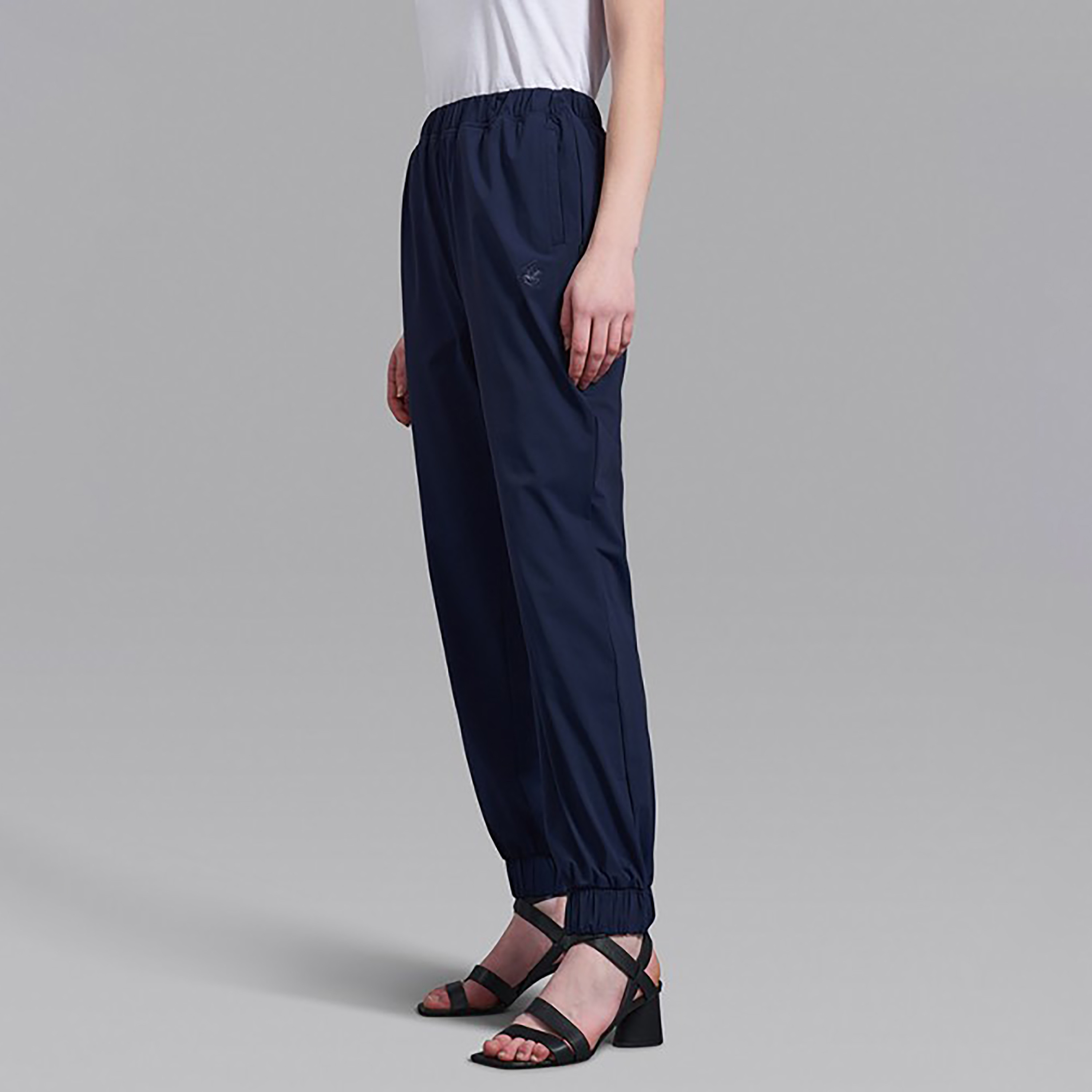 Beverly Hills Polo Club Women Navy Blue Plain Pocket Detail Joggers-women-clothing-bottoms-joggers-image-3
