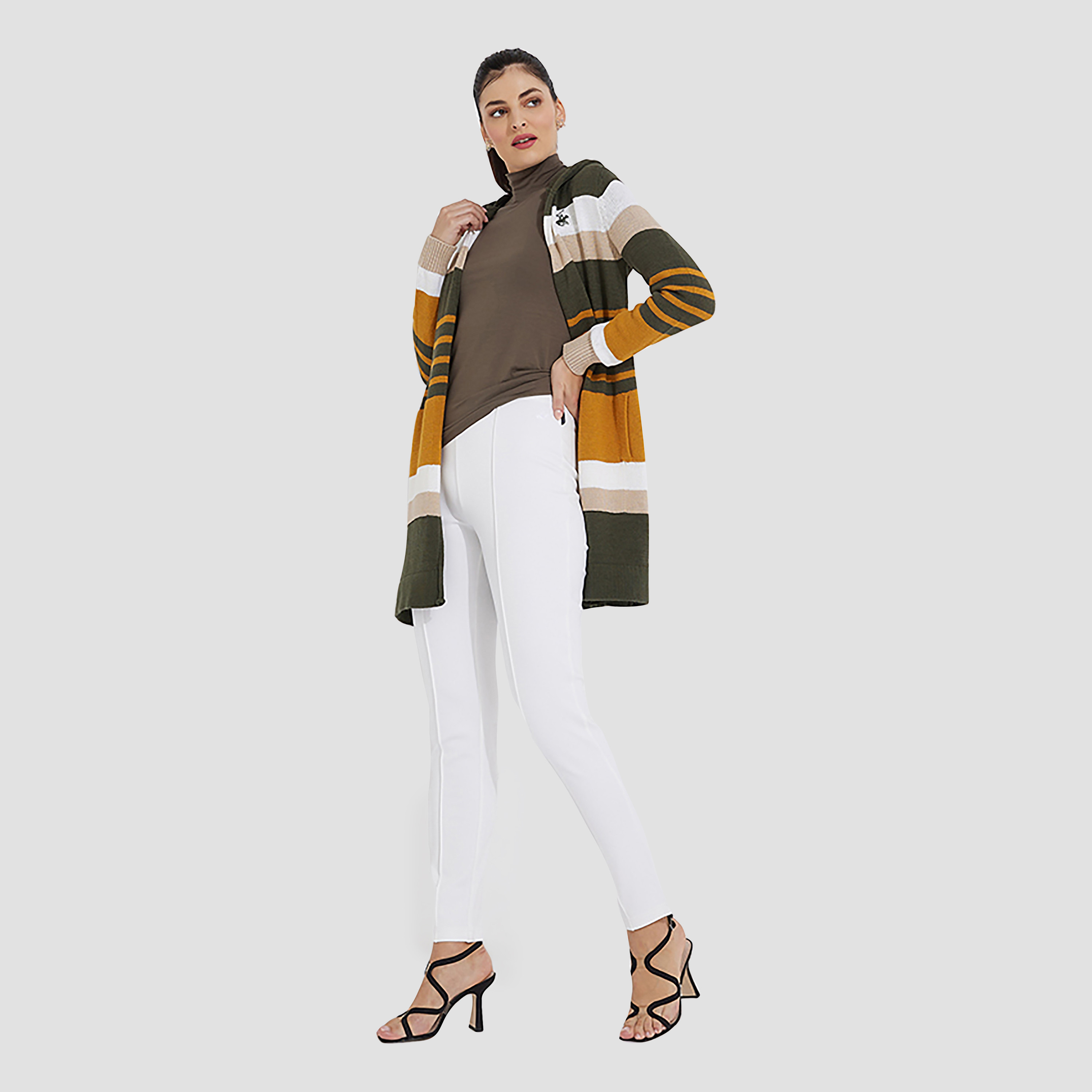 بنطلون نسائي سادة بخصر مطاطي وطول متوسط من بيفرلي هيلز بولو كلوب-PROMO_CP_BHPC_101125-image-2