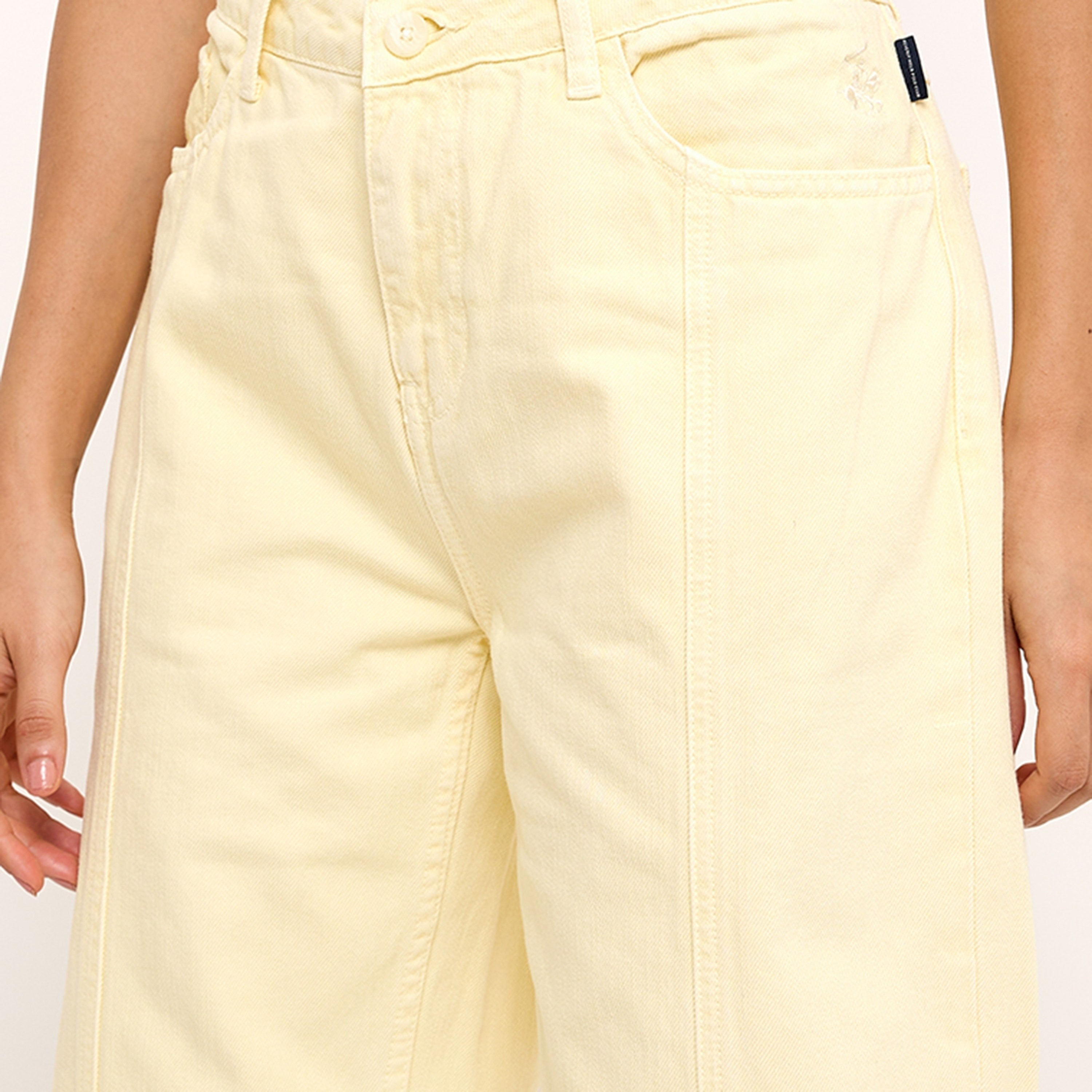 Beverly Hills Polo Club Plain High-Rise Button with Zip Fly Women's Pants-PROMO_CP_BHPC_101125-image-3
