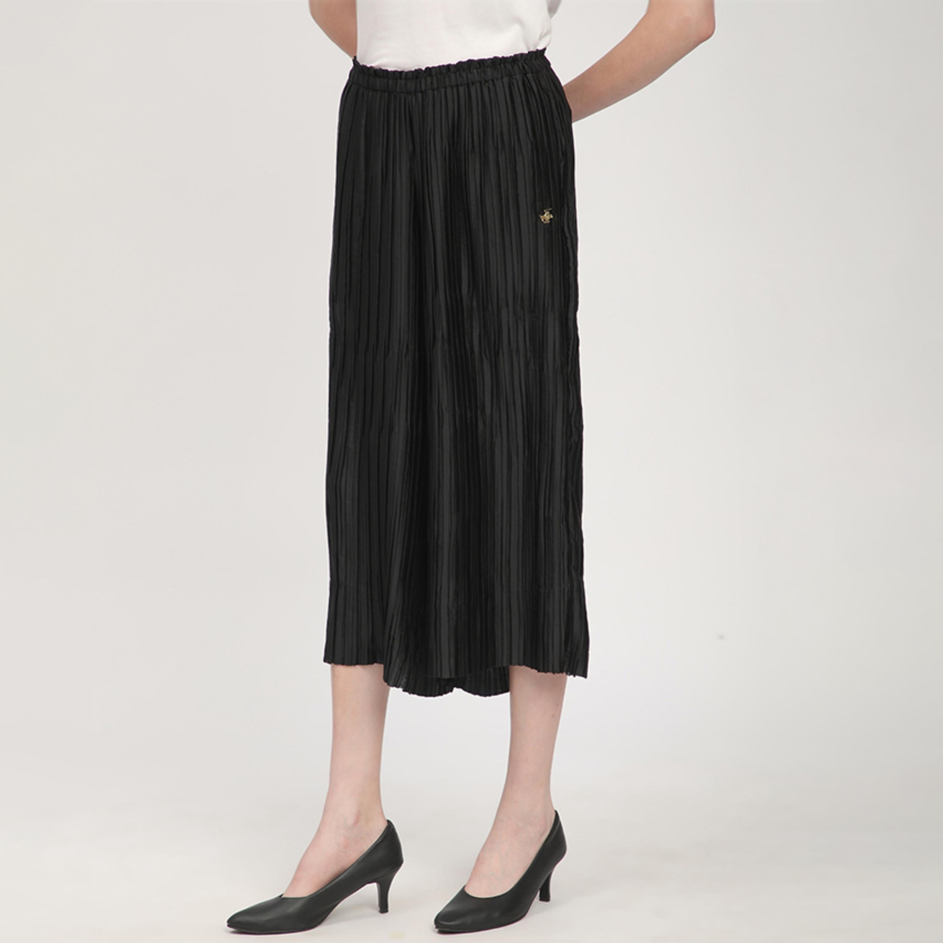 بنطلون نسائي قصير بخصر مطاطي عالي الخصر من بيفرلي هيلز بولو كلوب-women-clothing-bottoms-trousers-image-2