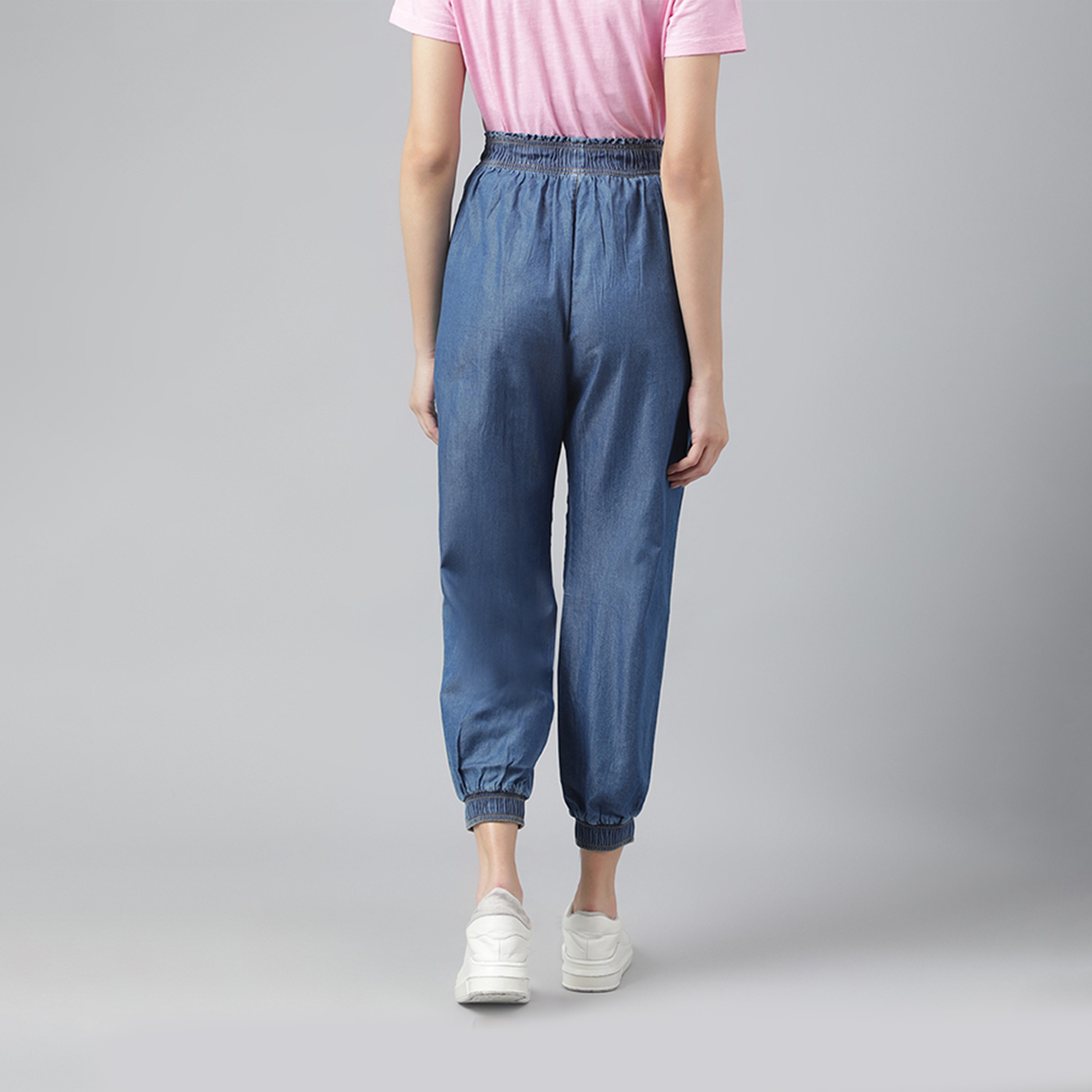 بيفرلي هيلز بولو كلوب- بنطلون جينز نسائي بقصة جوغر-women-clothing-bottoms-jeans-image-4