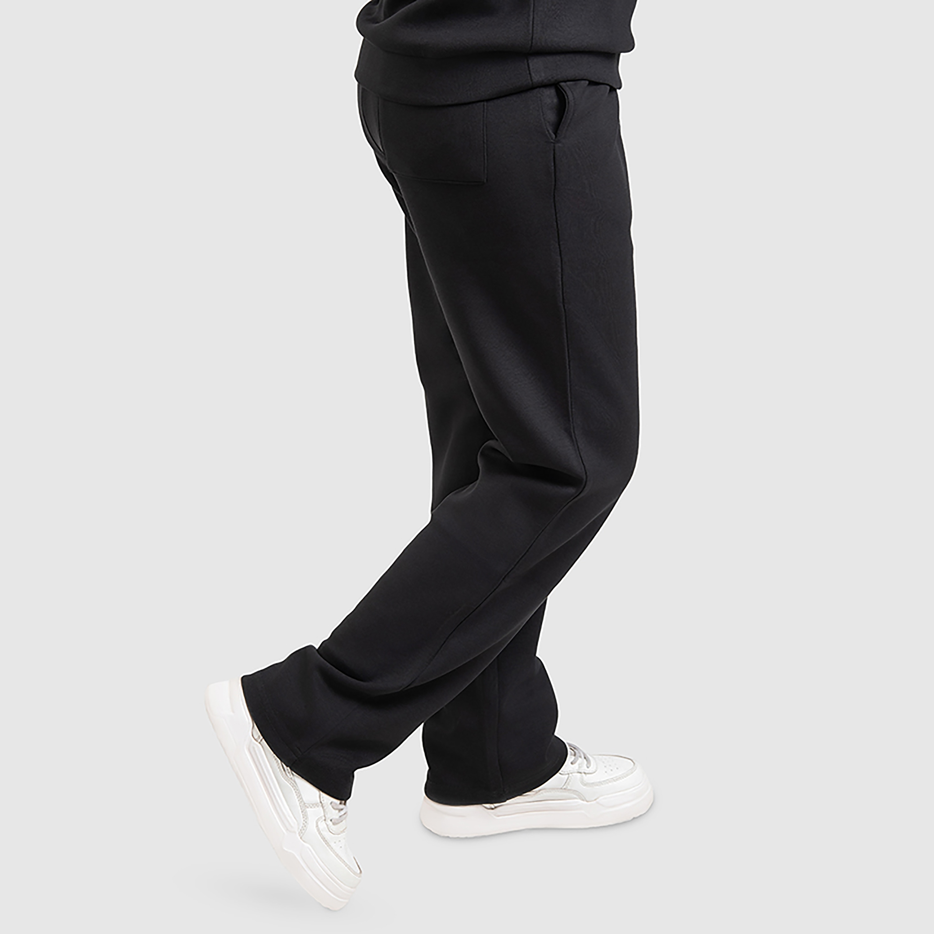 بنطال رياضي نسائي برباط وخصر متوسط الارتفاع مع شعار من بيفرلي هيلز بولو كلوب-women-clothing-bottoms-joggers-image-4