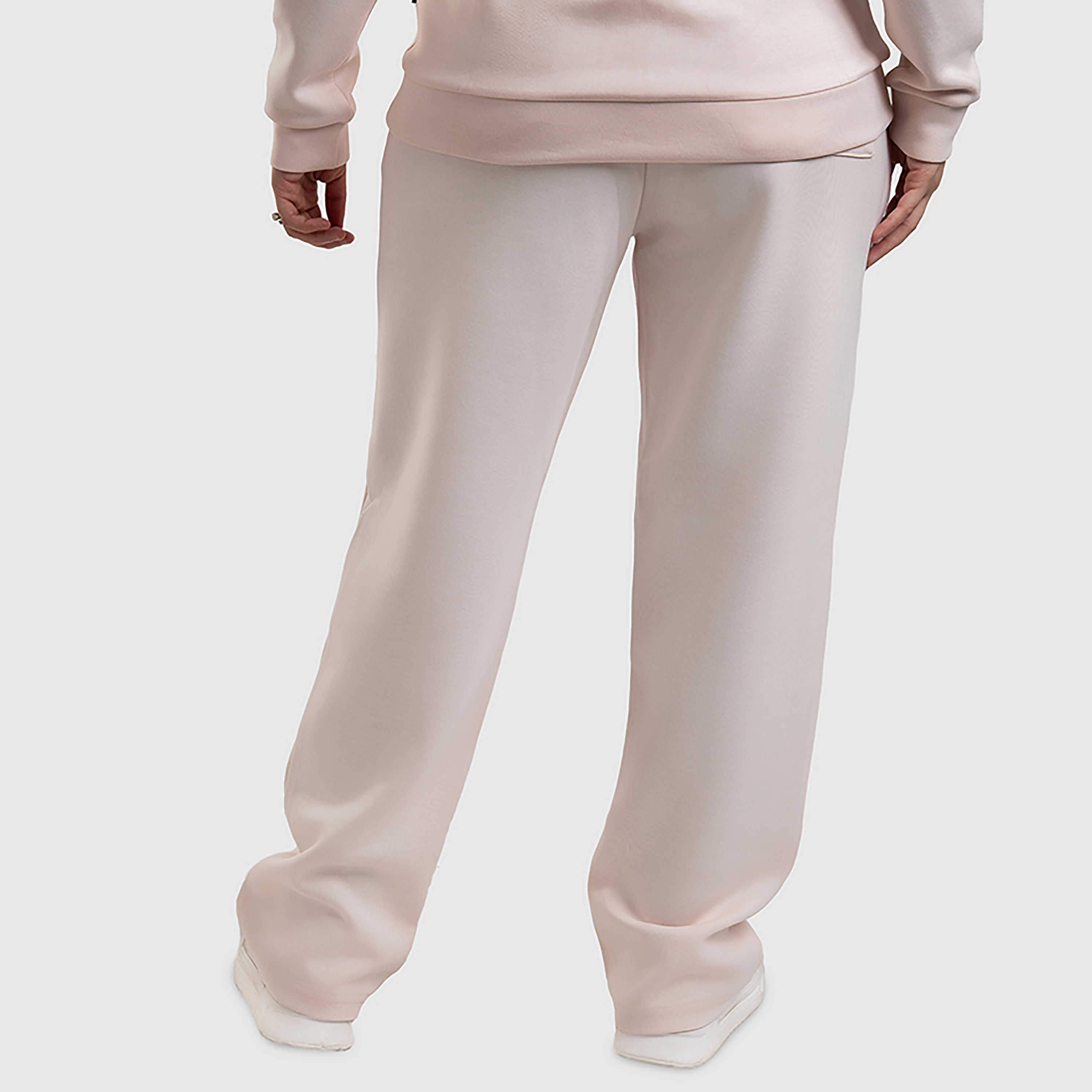 بنطال رياضي نسائي برباط وخصر متوسط الارتفاع مع شعار من بيفرلي هيلز بولو كلوب-women-clothing-bottoms-joggers-image-8