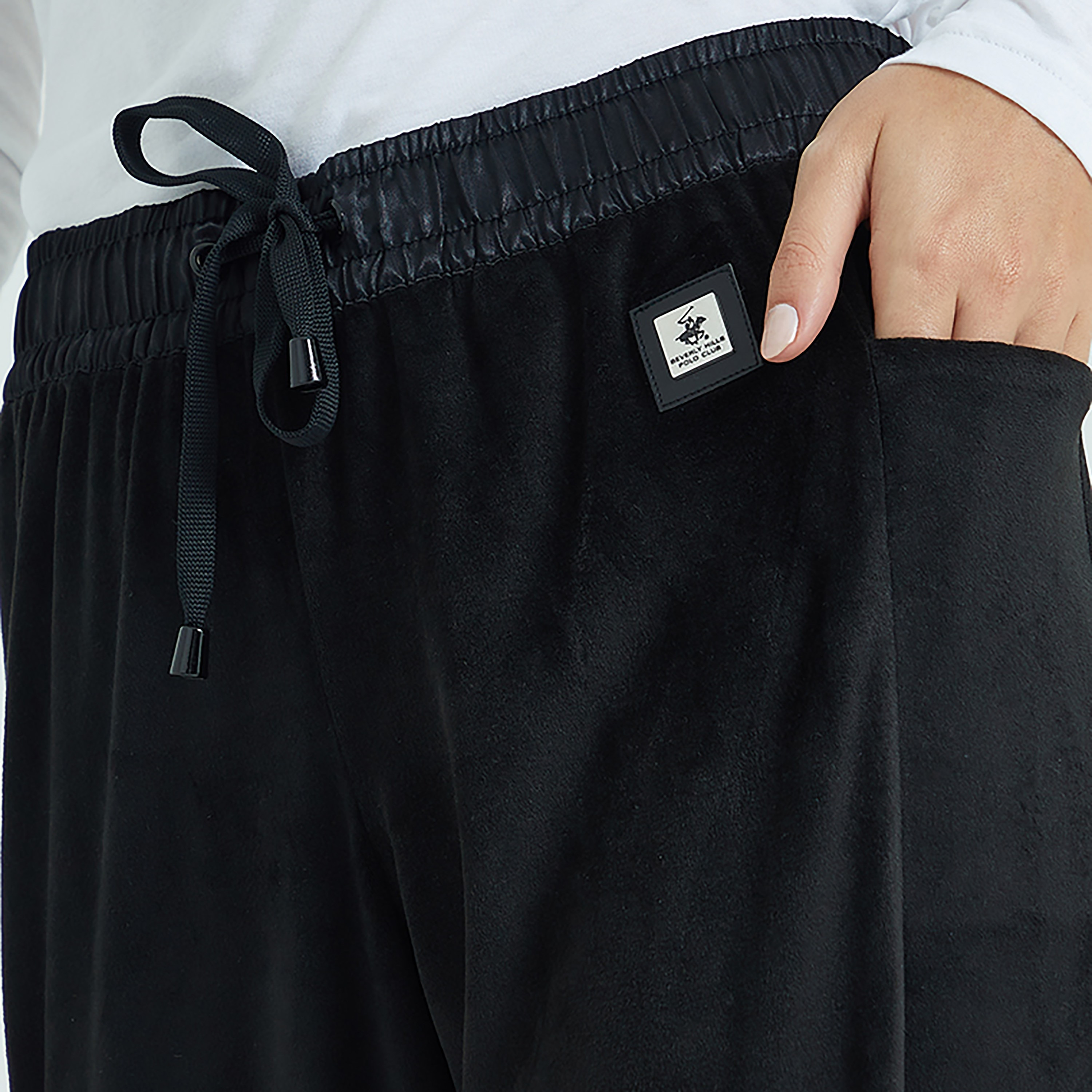 Beverly Hills Polo Club Plain Mid-Rise Jogger-women-clothing-bottoms-joggers-image-3