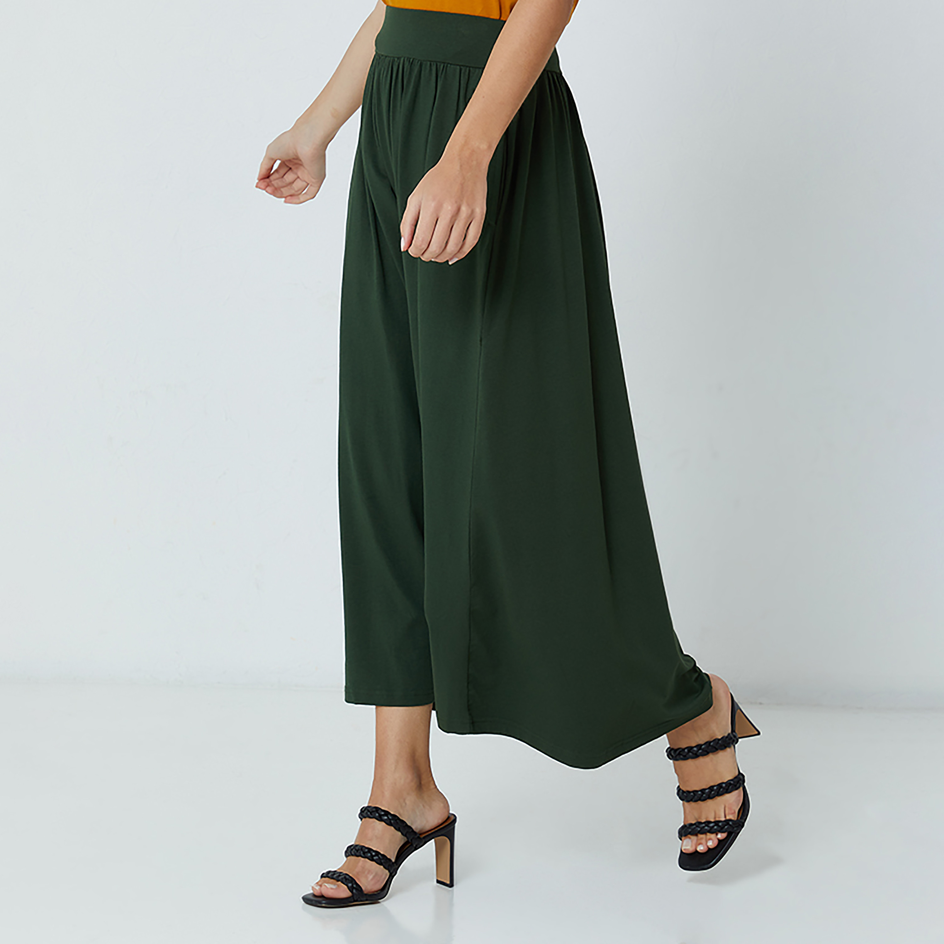 تنورة منسوجة متوسطة الطول من بيفرلي هيلز بولو كلوب -women-clothing-bottoms-skirts-image-1