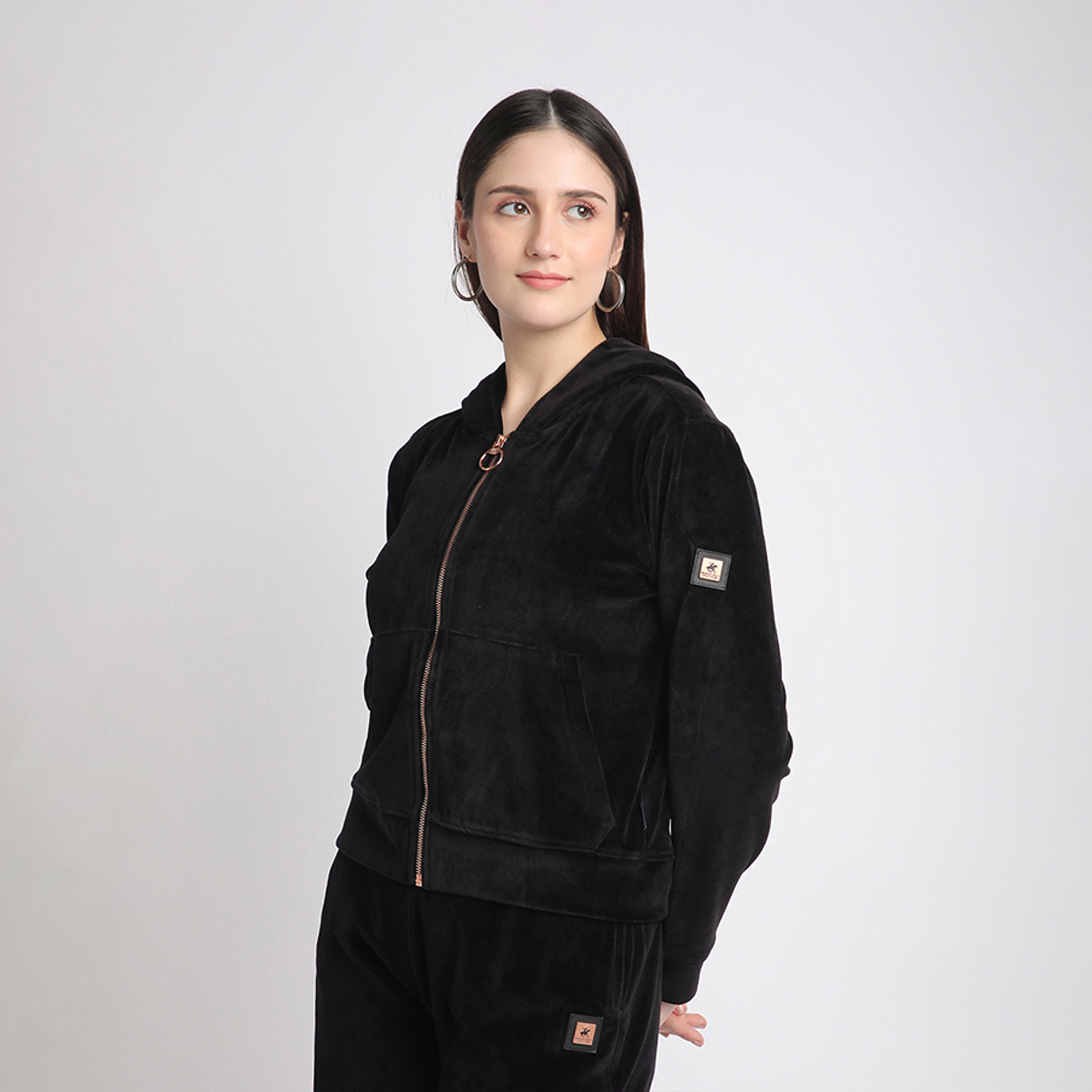 بيفرلي هيلز كلوب-  هوديي للنساء بسحاب أمامي للإغلاق-women-winterwear-hoodiesandsweatshirts-hoodies-image-2