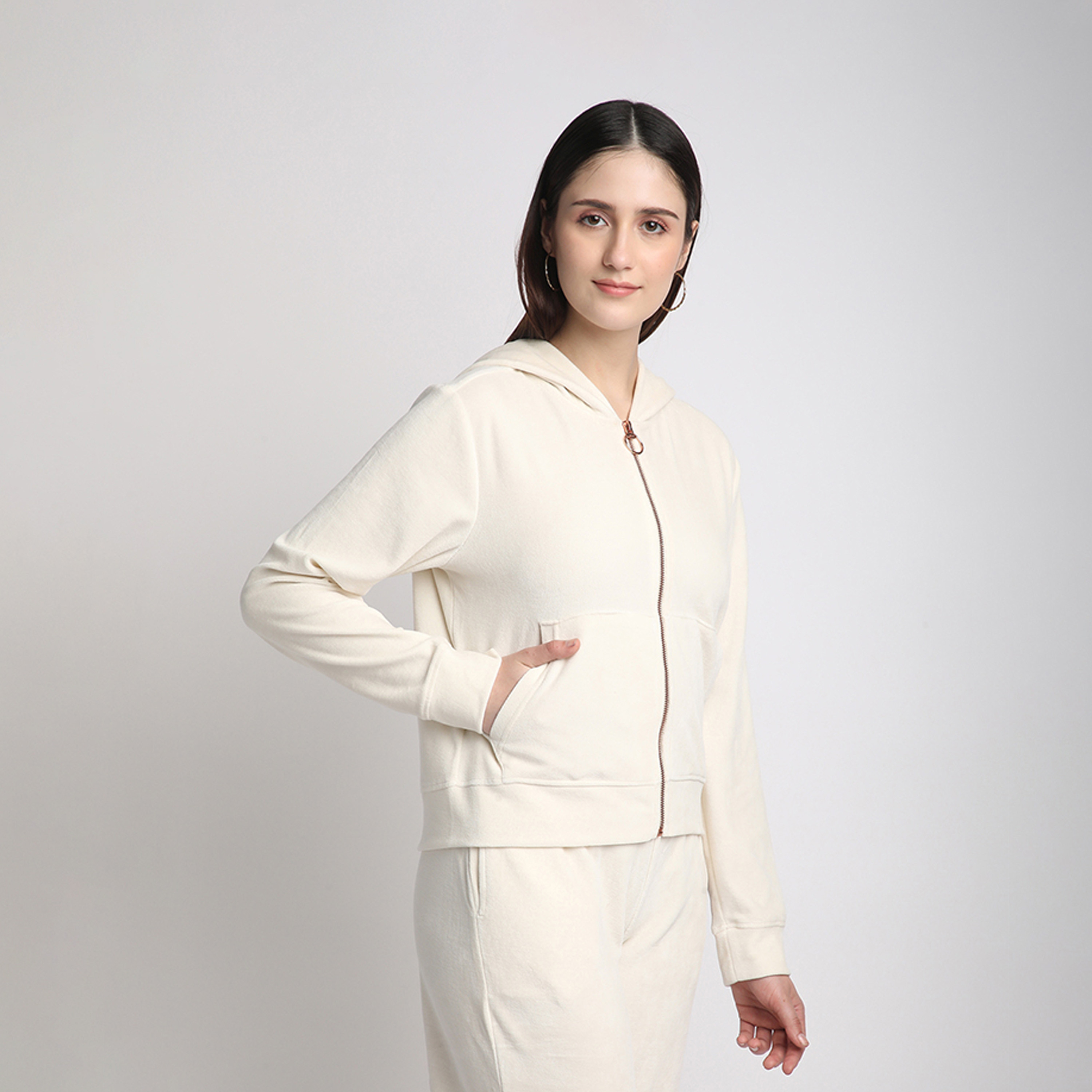 بيفرلي هيلز كلوب-  هوديي للنساء بسحاب أمامي للإغلاق-women-winterwear-hoodiesandsweatshirts-hoodies-image-7