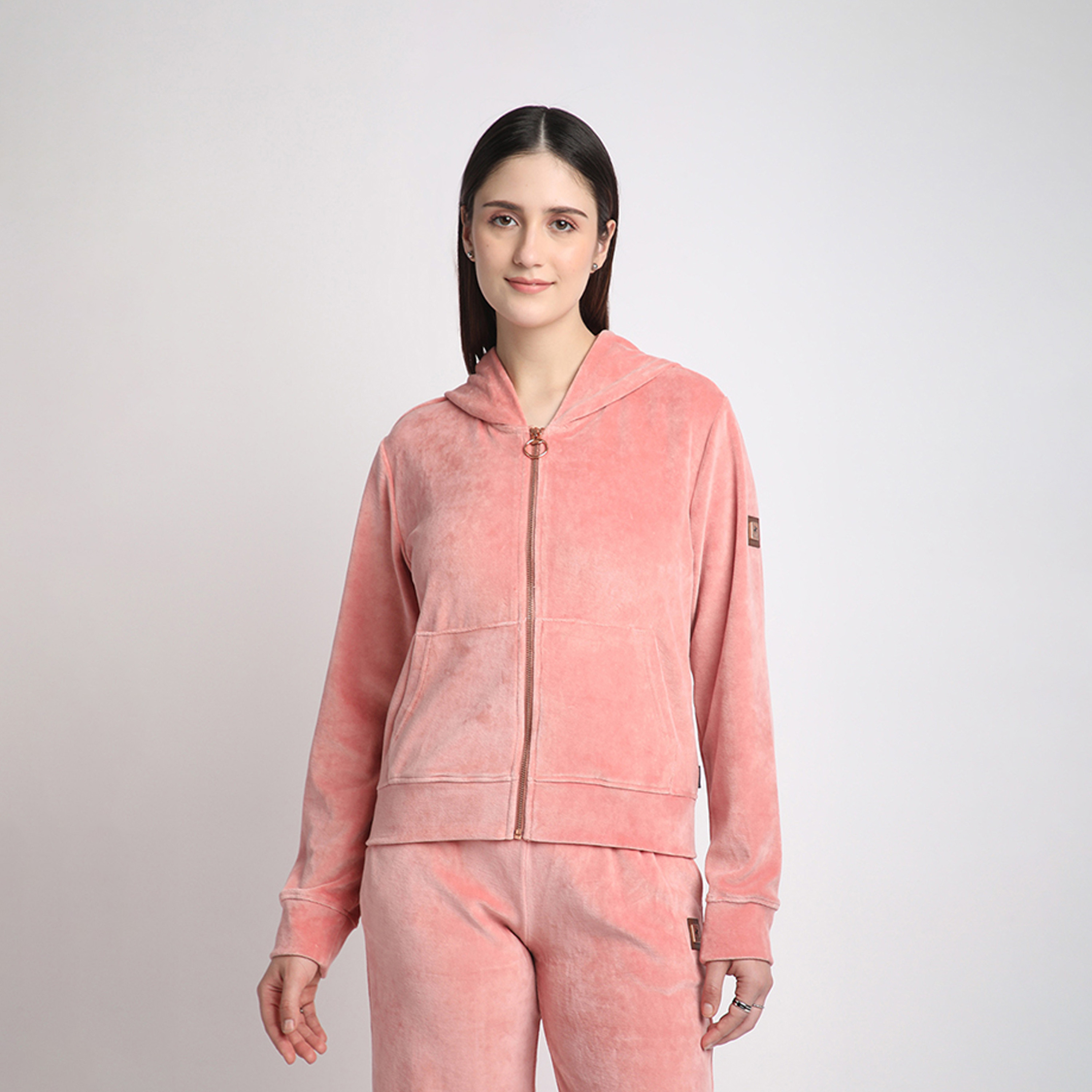 بيفرلي هيلز كلوب-  هوديي للنساء بسحاب أمامي للإغلاق-women-winterwear-hoodiesandsweatshirts-hoodies-image-9