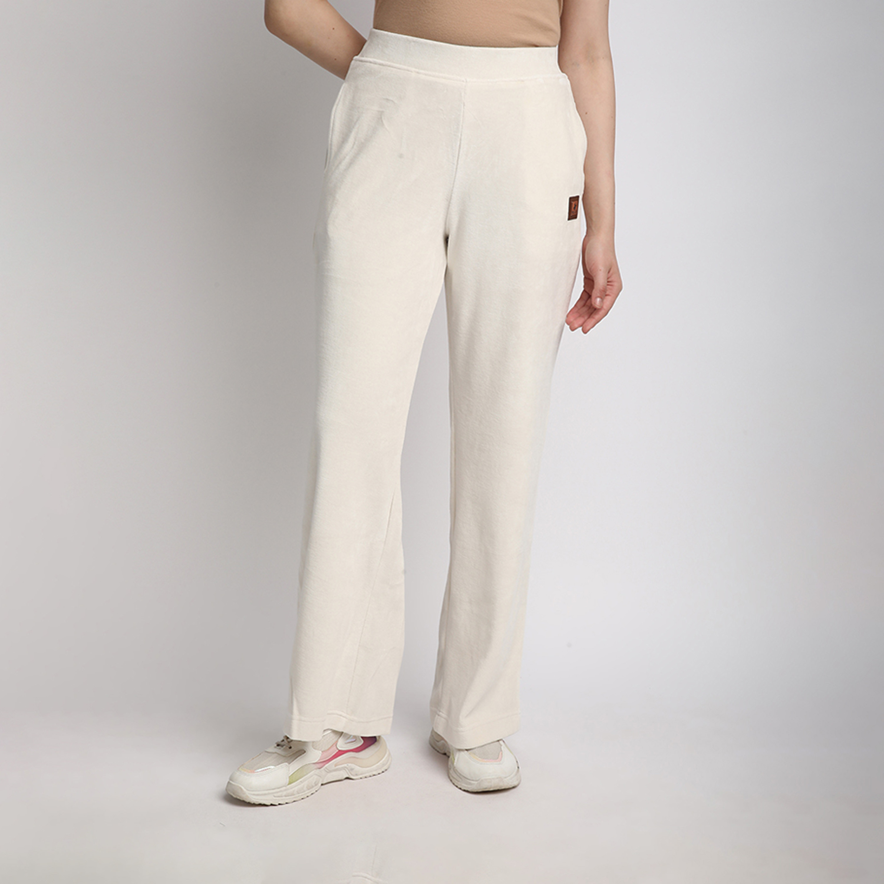 Beverly Hills Polo Club Solid Flexi Waist Wide Leg Pants-women-clothing-bottoms-joggers-image-5