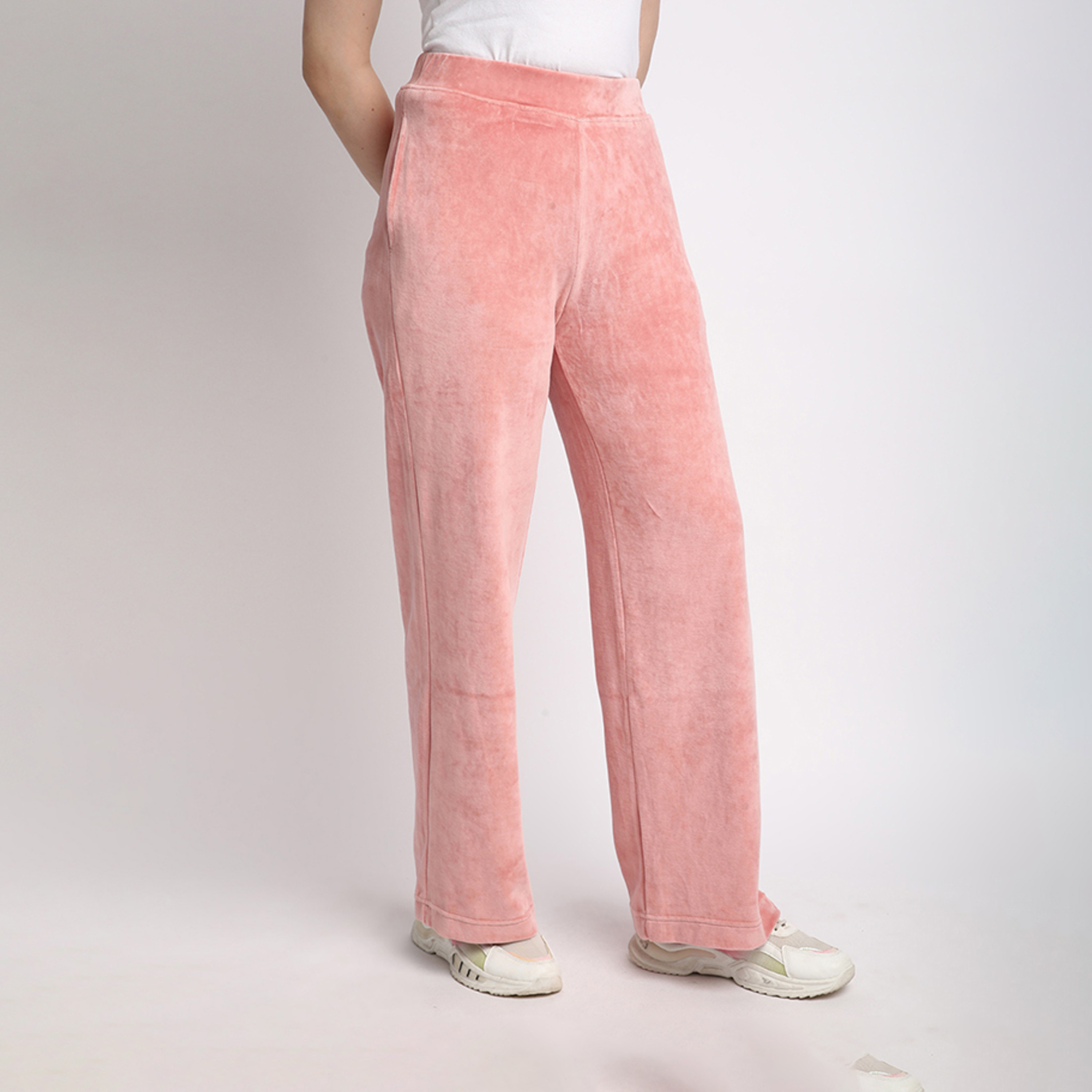 Beverly Hills Polo Club Solid Flexi Waist Wide Leg Pants-women-clothing-bottoms-joggers-image-11