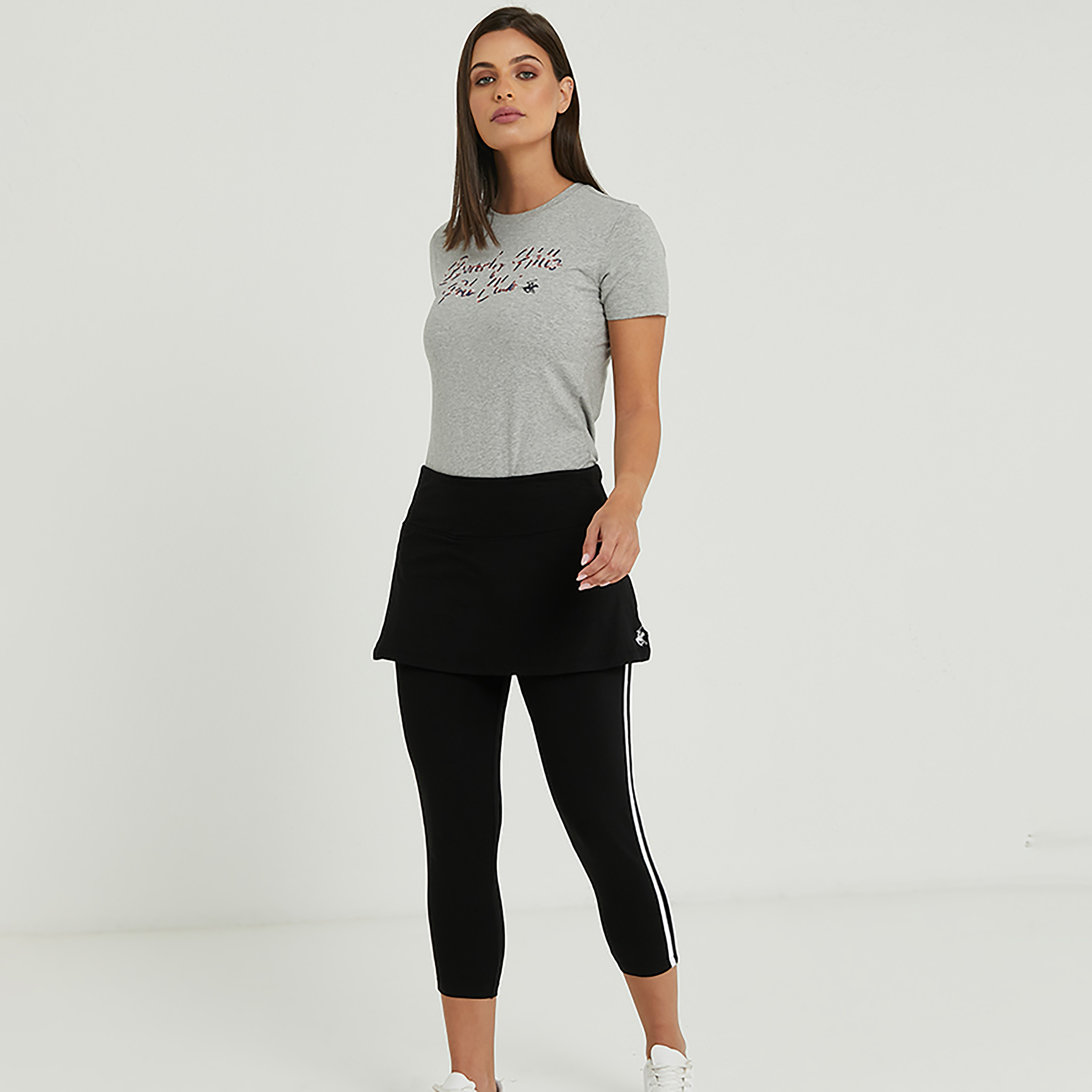 Beverly Hills Polo Club Striped Mid-Rise Knit Capris-women-clothing-bottoms-trousers-image-2