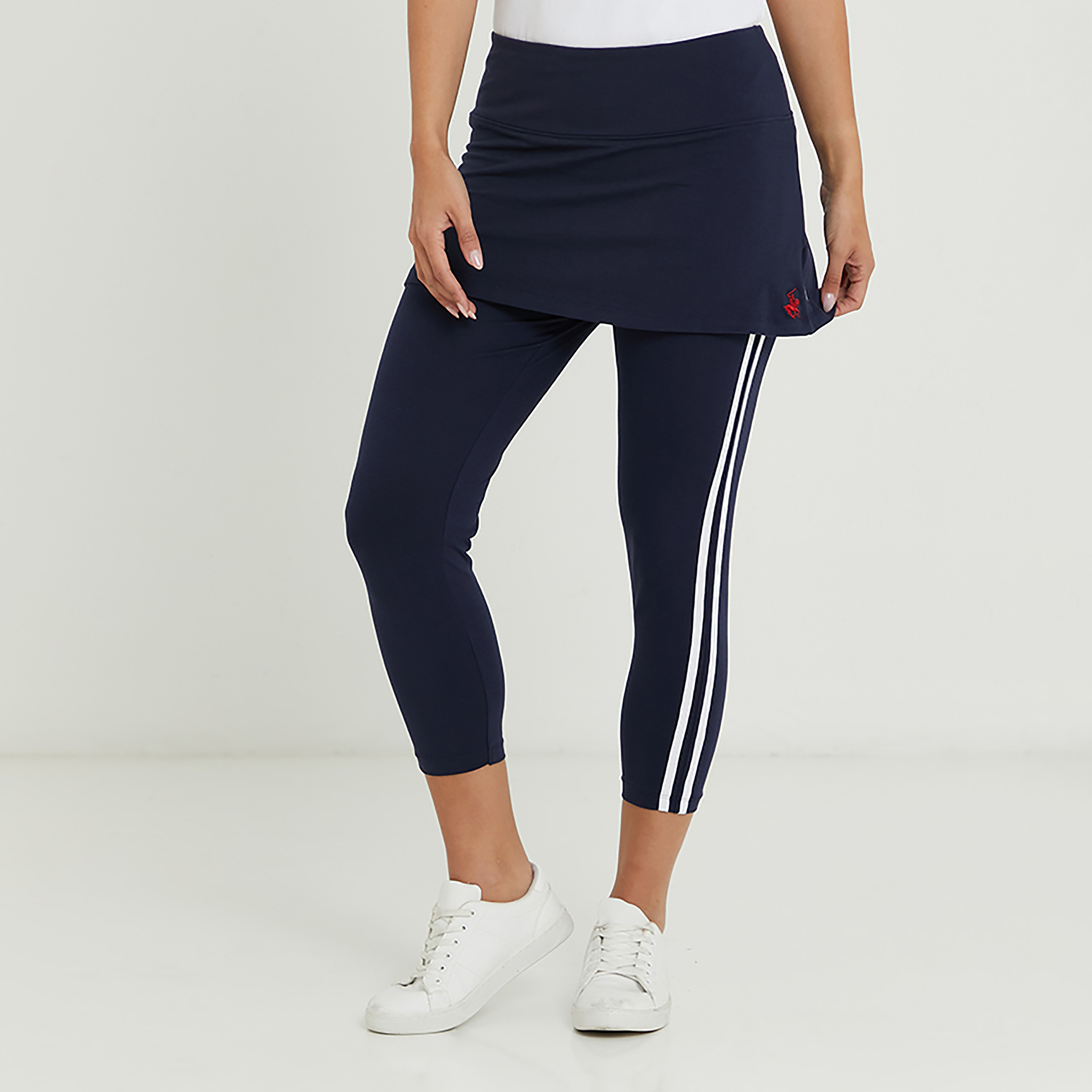 Beverly Hills Polo Club Striped Mid-Rise Knit Capris-women-clothing-bottoms-trousers-image-9