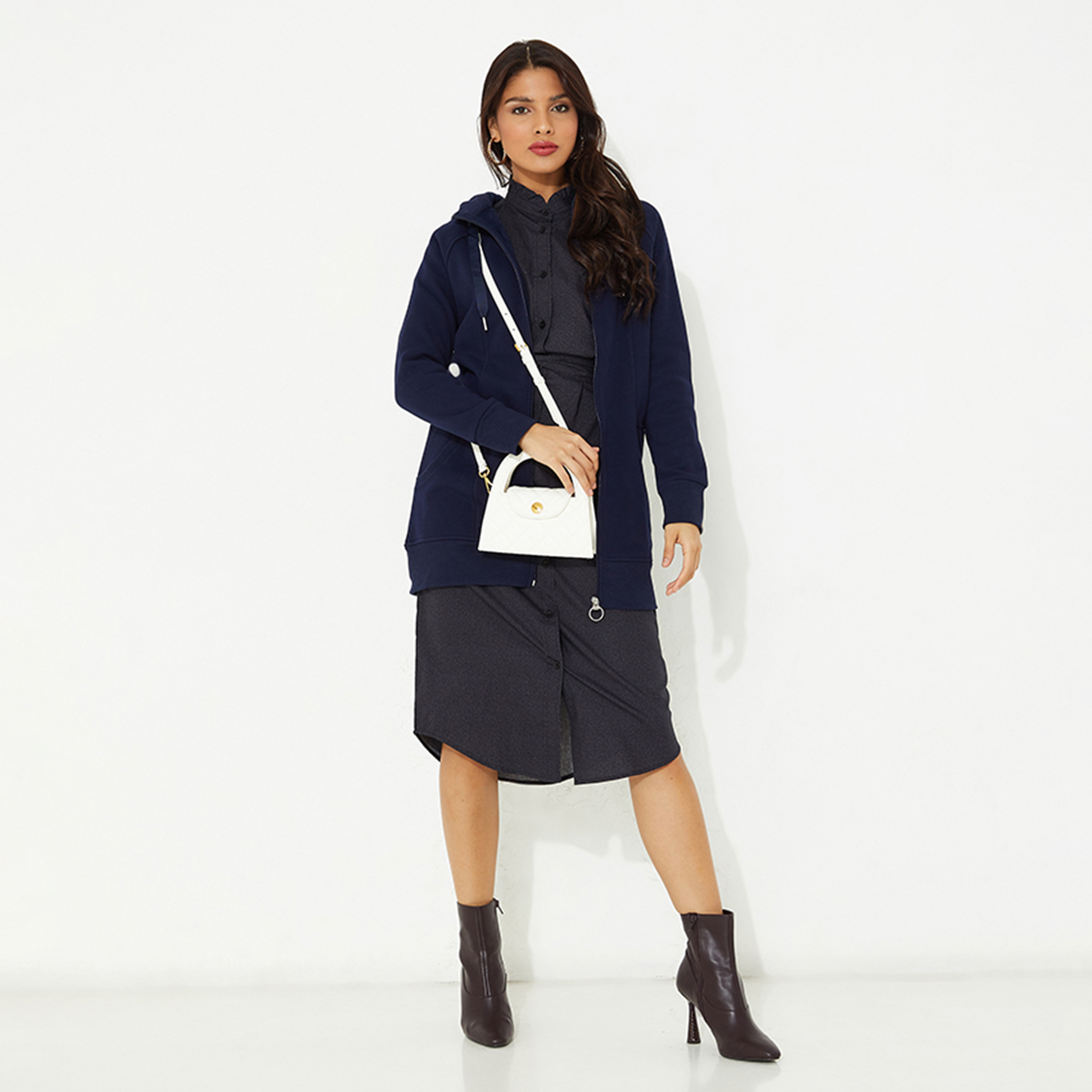 بيفرلي هيلز بولو كلوب-  هودي صوف نسائي سادة بسحّاب-women-clothing-hoodiesandsweatshirts-hoodies-image-2