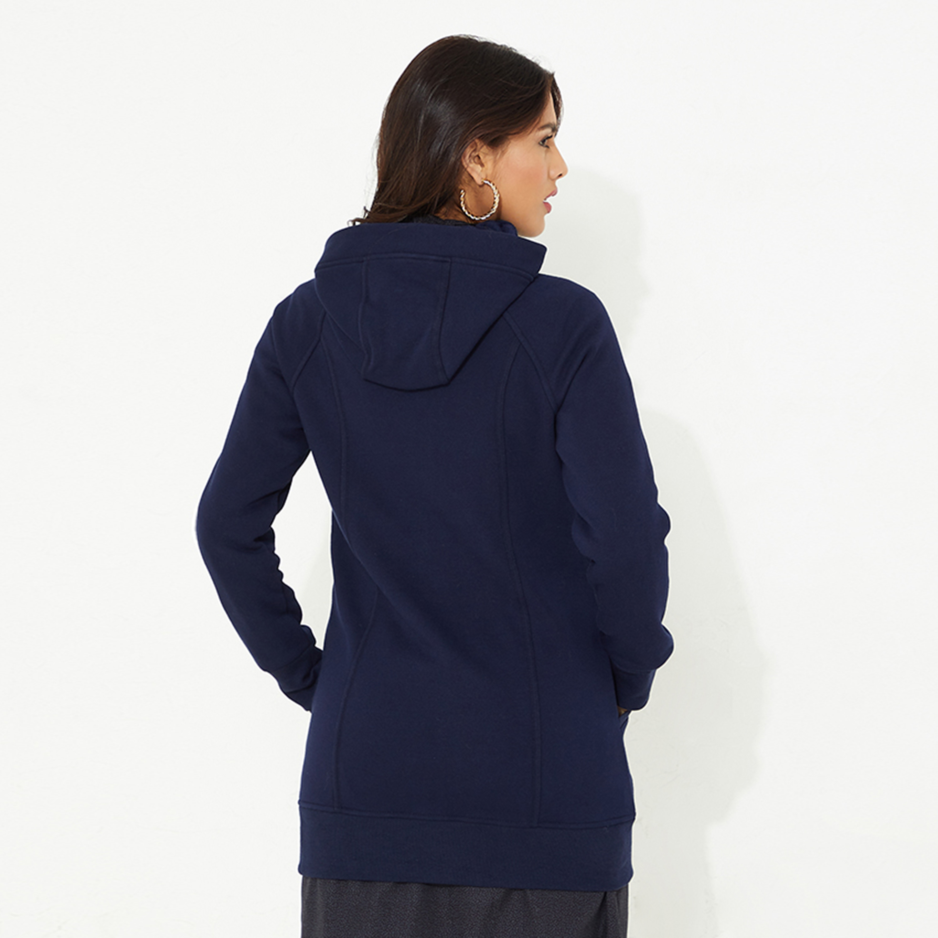 بيفرلي هيلز بولو كلوب-  هودي صوف نسائي سادة بسحّاب-women-clothing-hoodiesandsweatshirts-hoodies-image-4