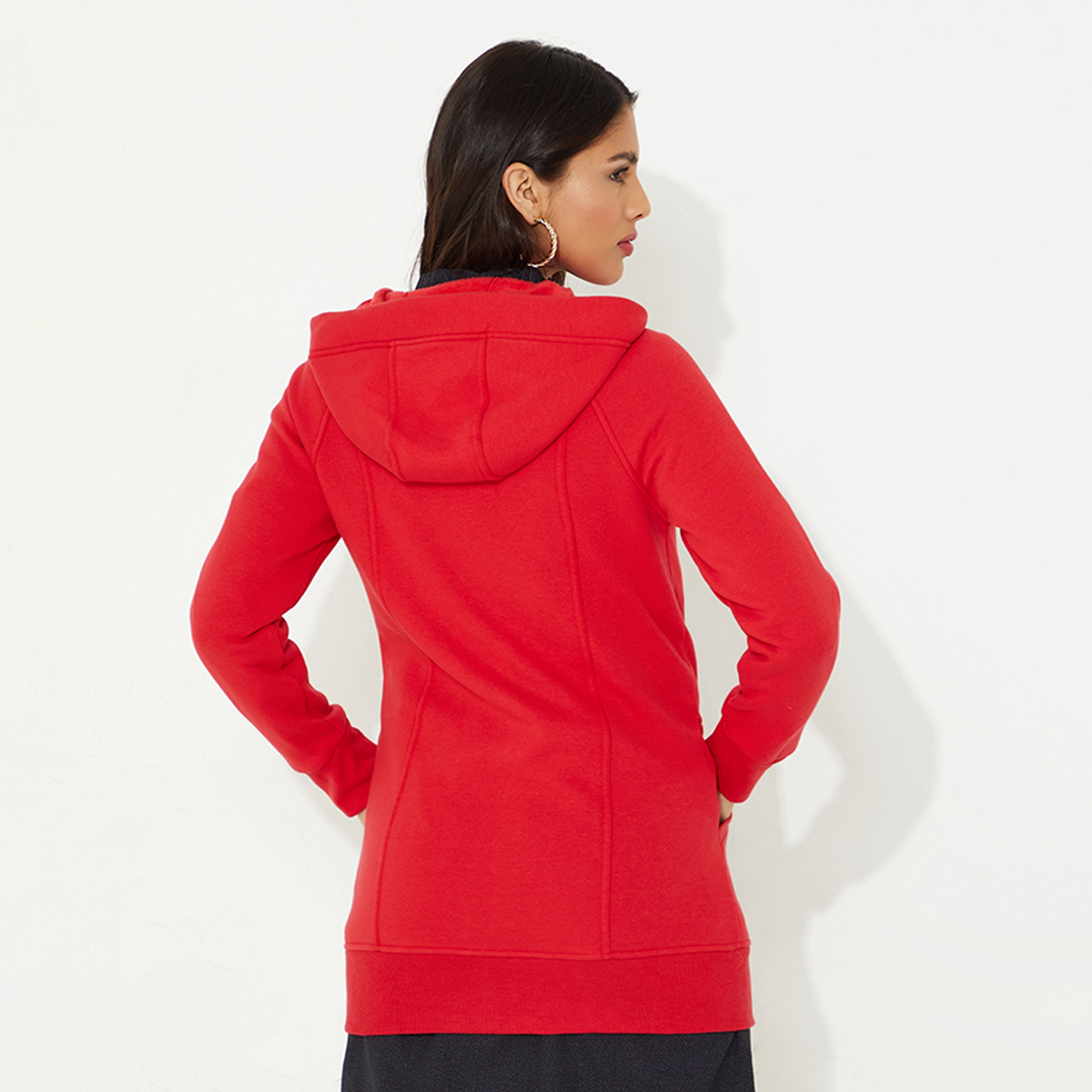 بيفرلي هيلز بولو كلوب-  هودي صوف نسائي سادة بسحّاب-women-clothing-hoodiesandsweatshirts-hoodies-image-11