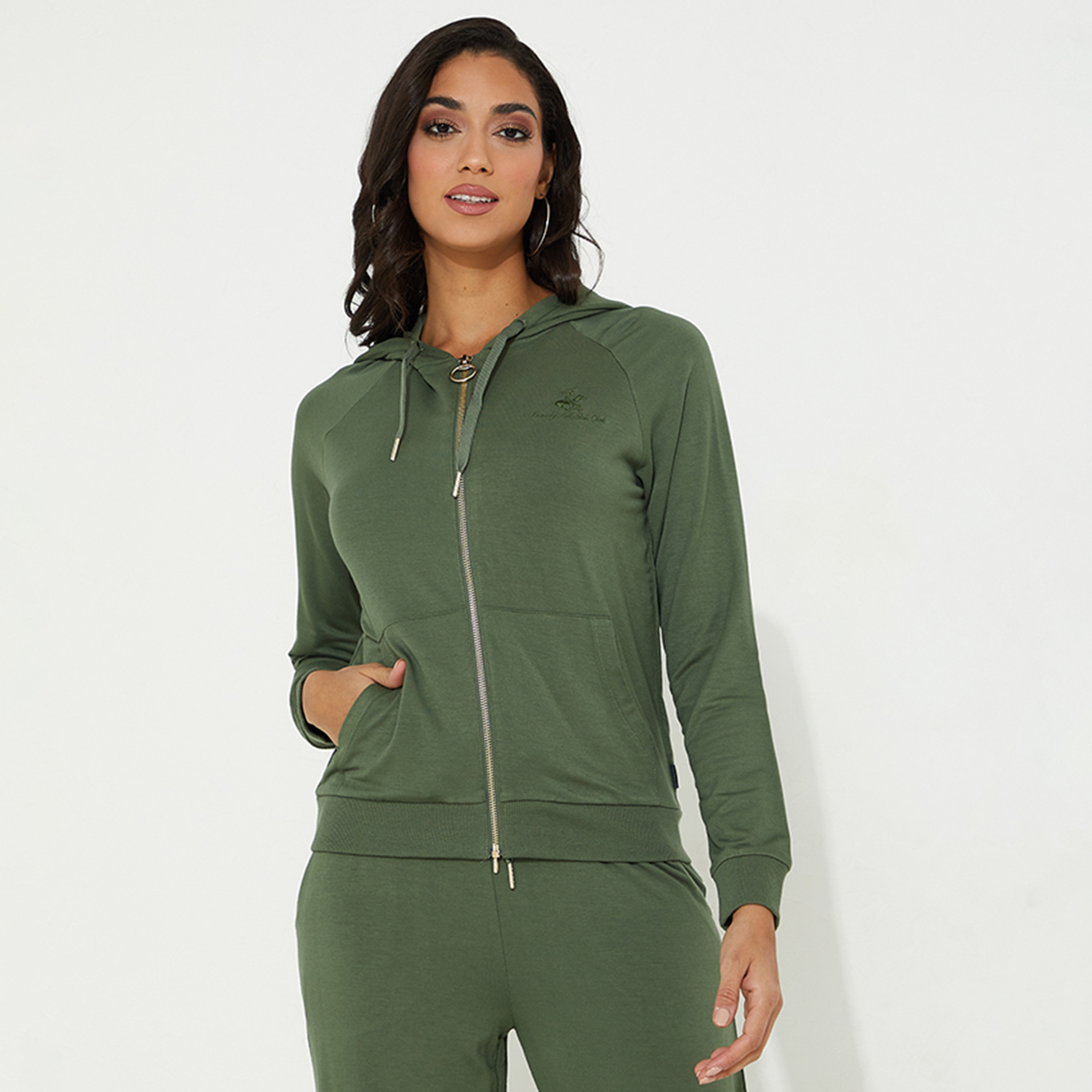 Beverly Hills Polo Club Women's Solid Performance Zip-Through Hoodie-women-winterwear-hoodiesandsweatshirts-hoodies-image-1