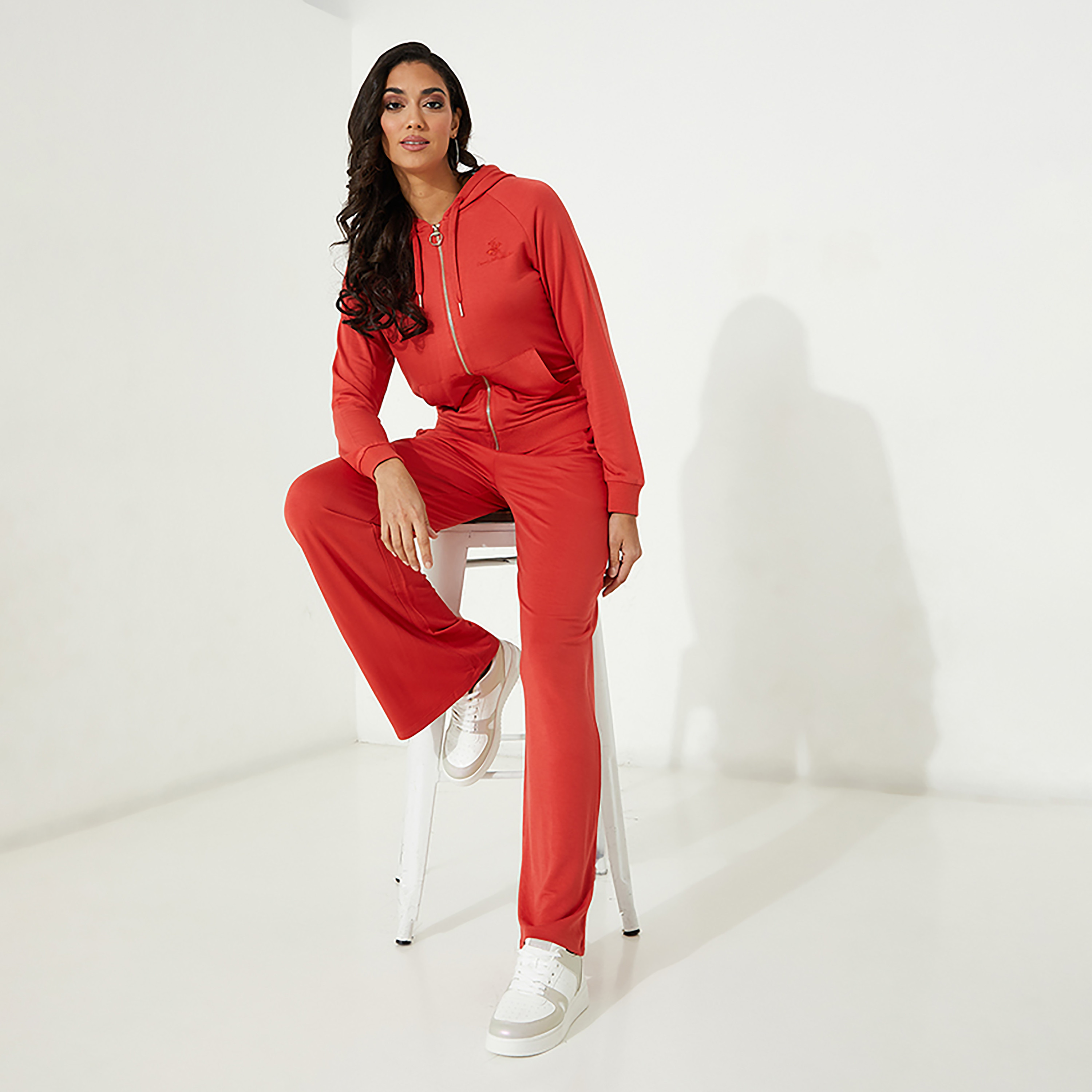 Beverly Hills Polo Club Plain Mid-Rise Palazzos-women-clothing-bottoms-joggers-image-6